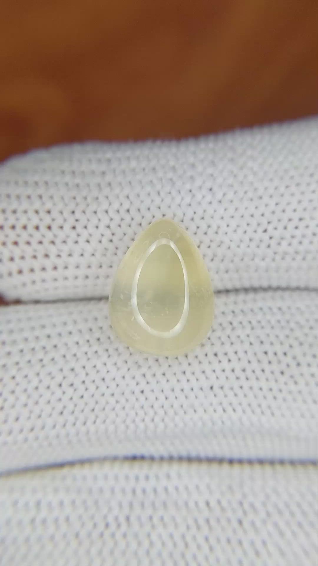 6.28 Ct. Cabochon Agate from Brazil Size Video