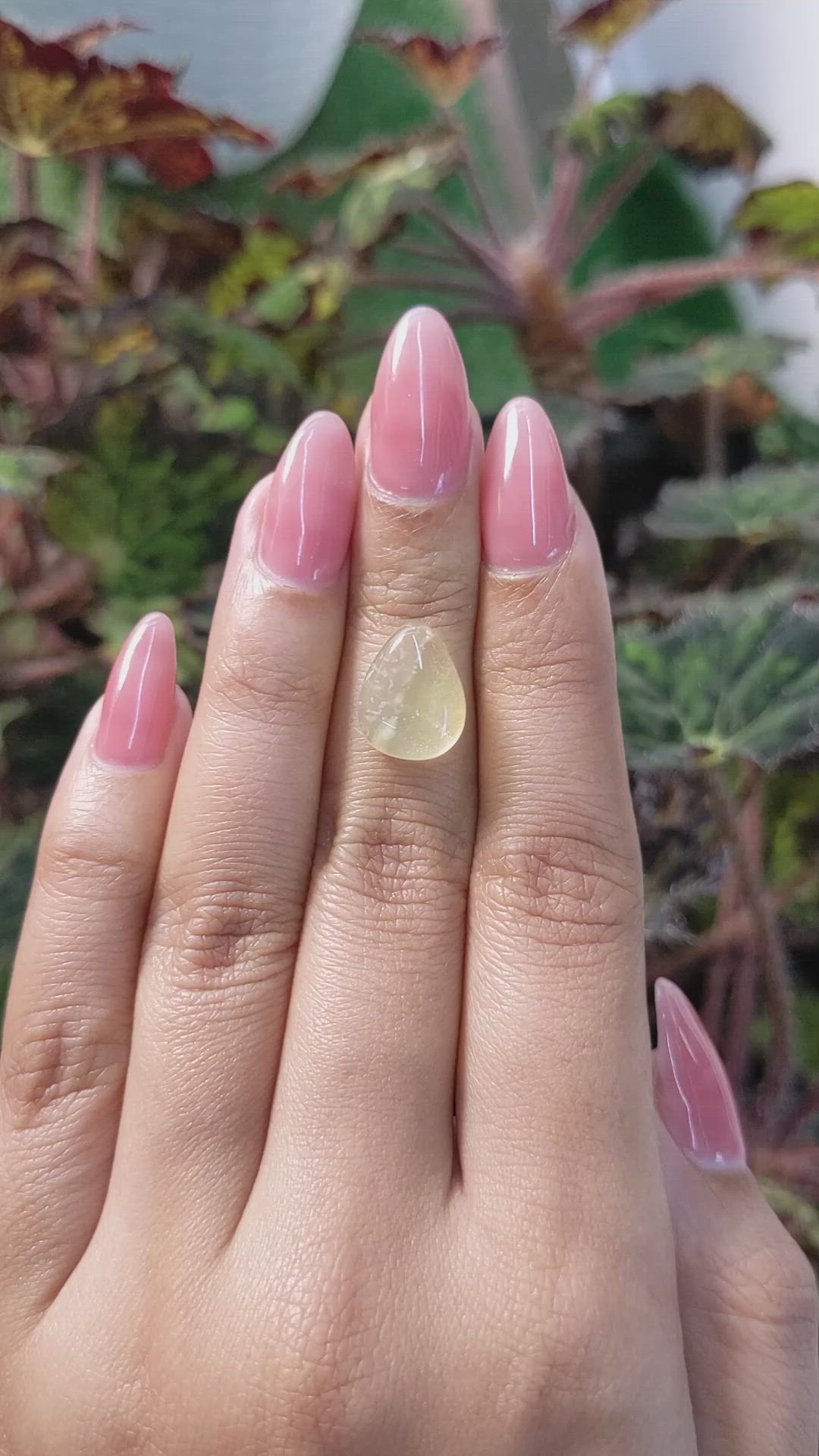 6.28 Ct. Cabochon Agate from Brazil Size Video