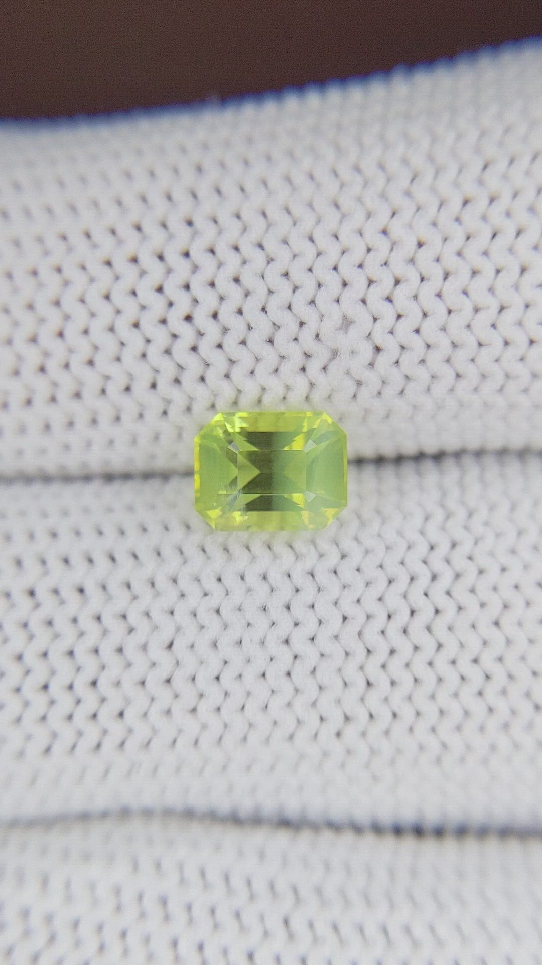 1.53 Ct. Chrysoberyl from Madagascar Size Video