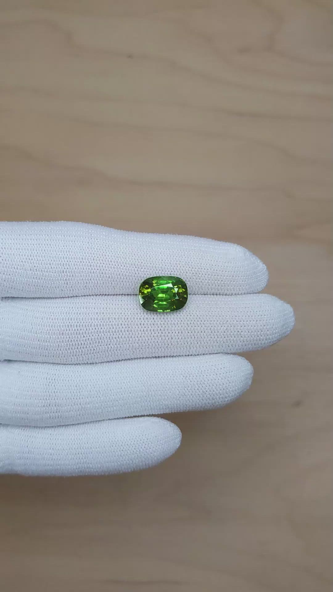 6.07 Ct. Zircon from Ceylon (Sri Lanka) Size Video