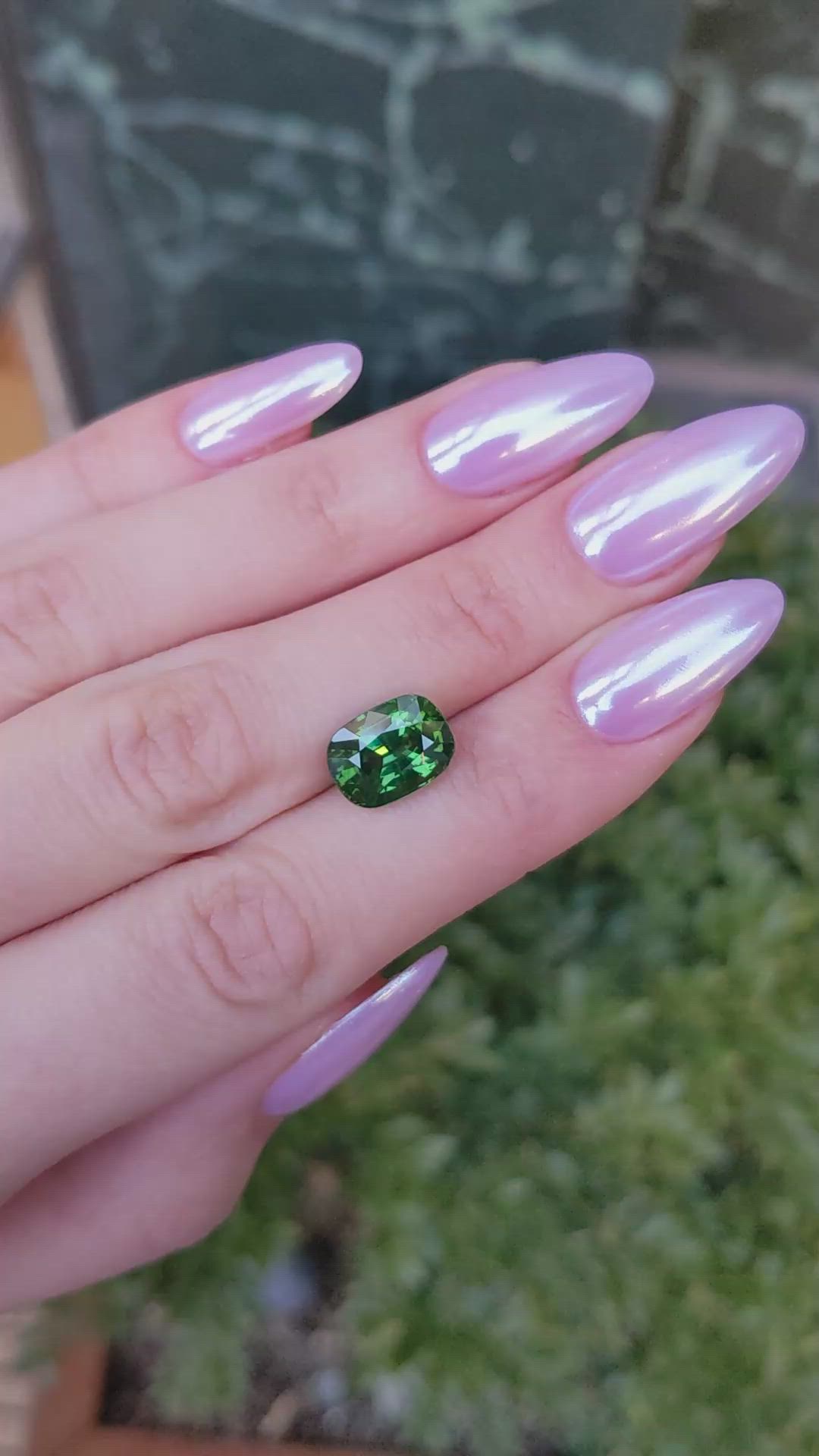 6.07 Ct. Zircon from Ceylon (Sri Lanka) Size Video