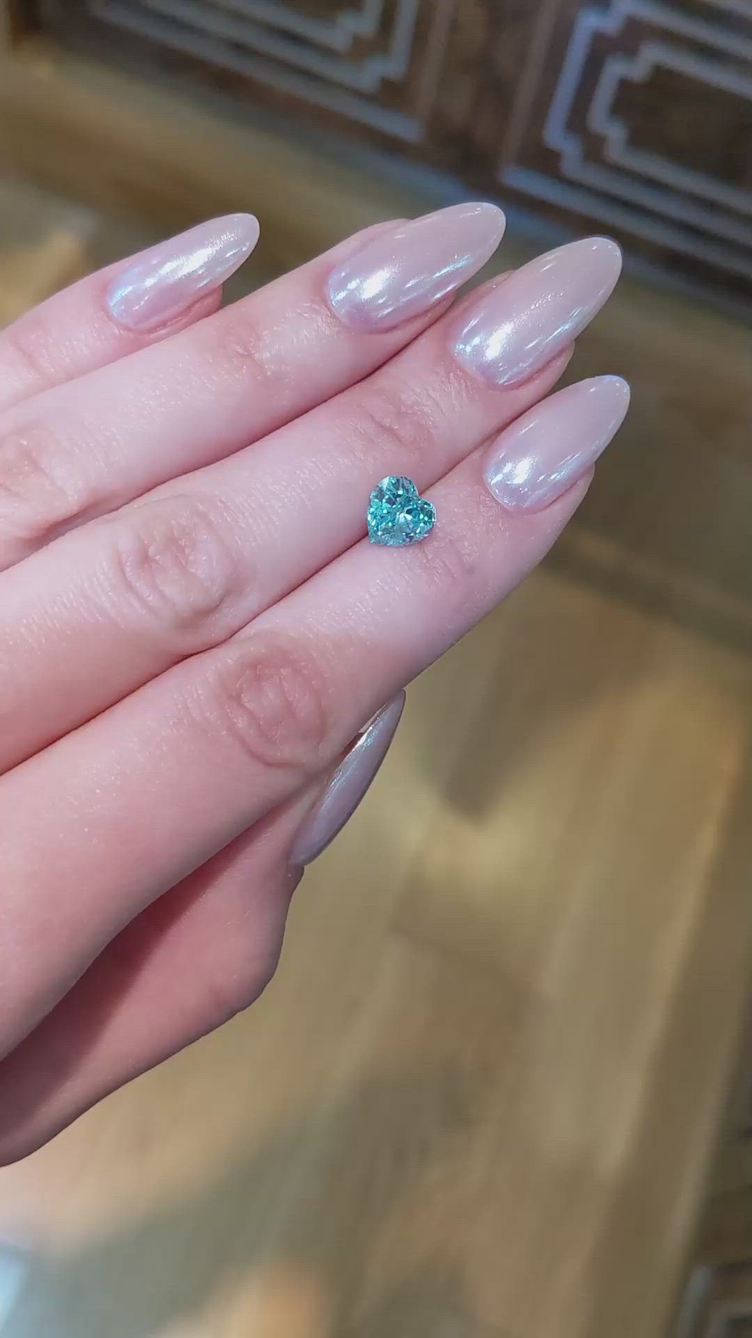 2.79 Ct. Zircon from Madagascar Size Video