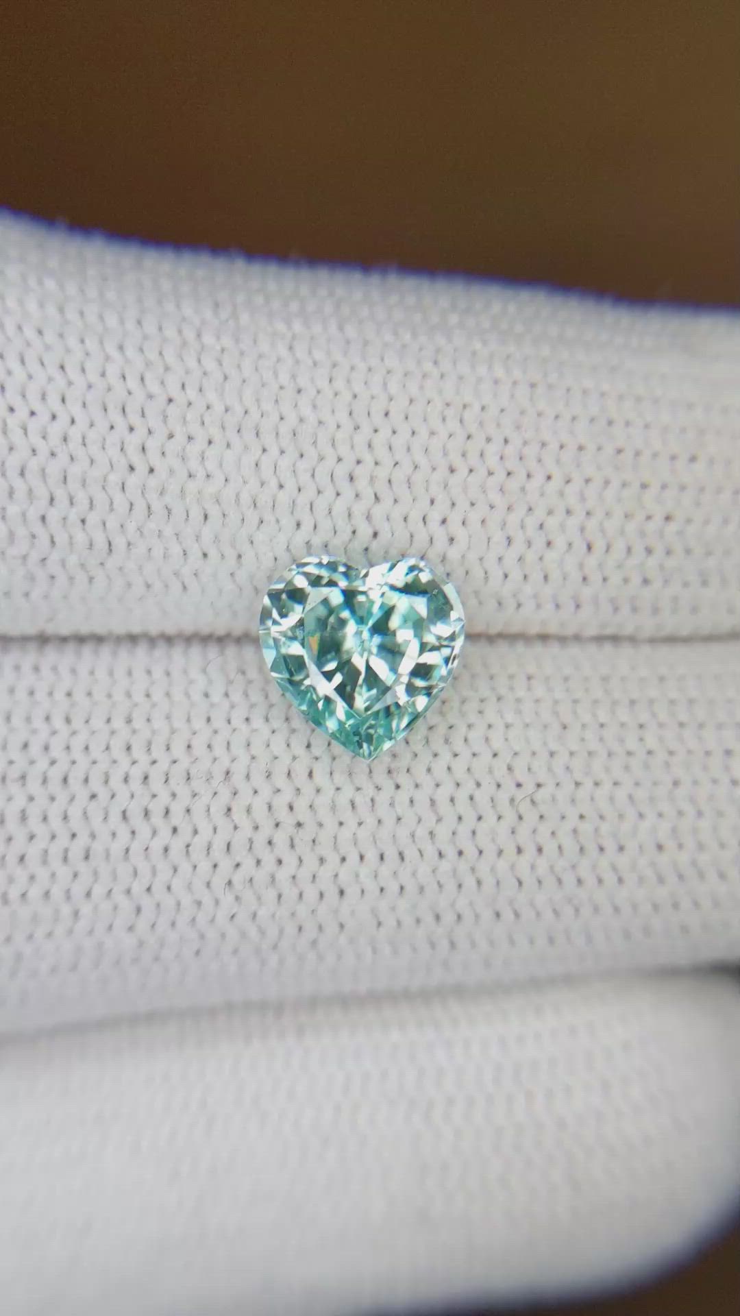 2.79 Ct. Zircon from Madagascar Size Video