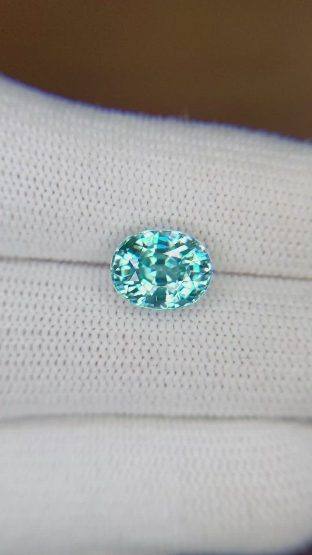 4.67 Ct. Zircon from Madagascar Size Video