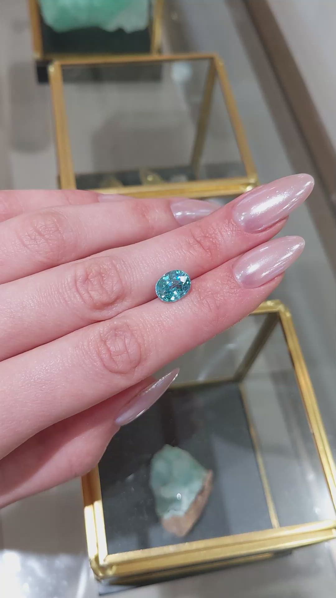 4.67 Ct. Zircon from Madagascar Size Video