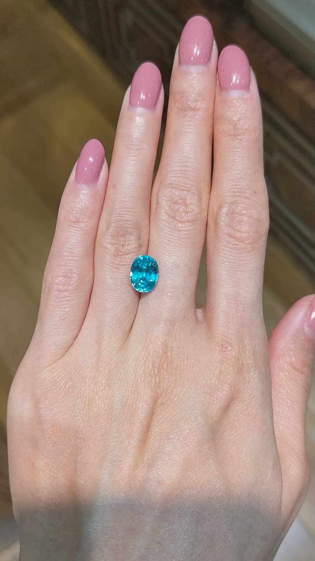 5.33 Ct. Zircon from Madagascar Size Video