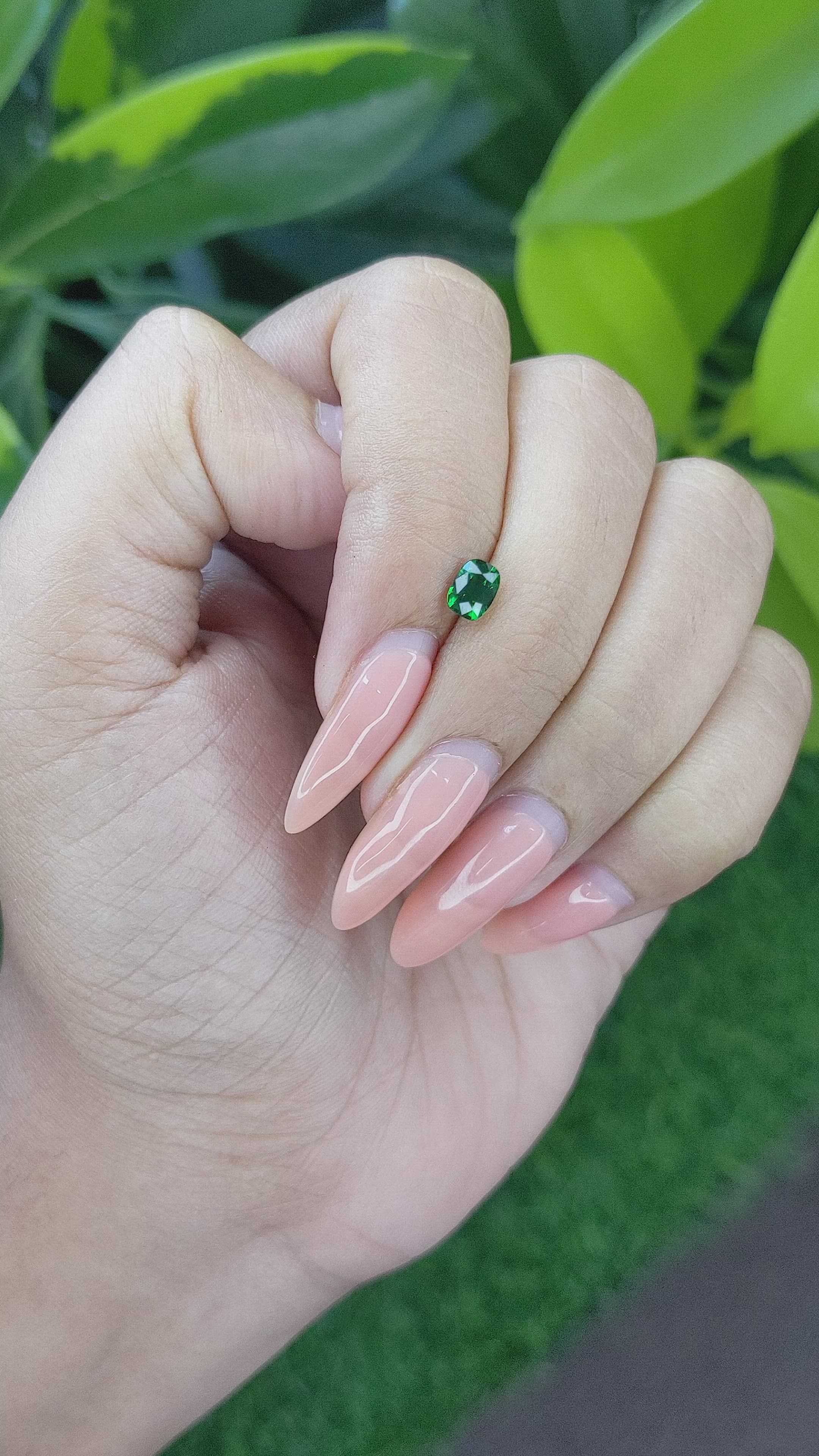 0.43 Ct. Tourmaline from Tanzania Size Video