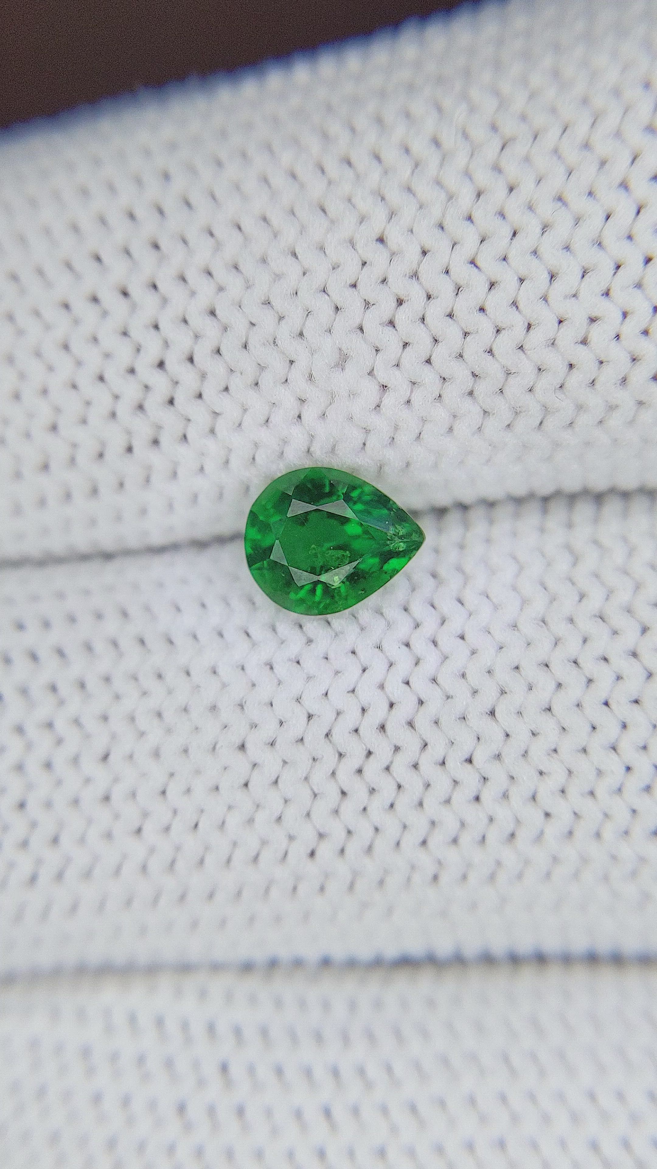 0.77 Ct. Green Tourmaline from Tanzania Size Video