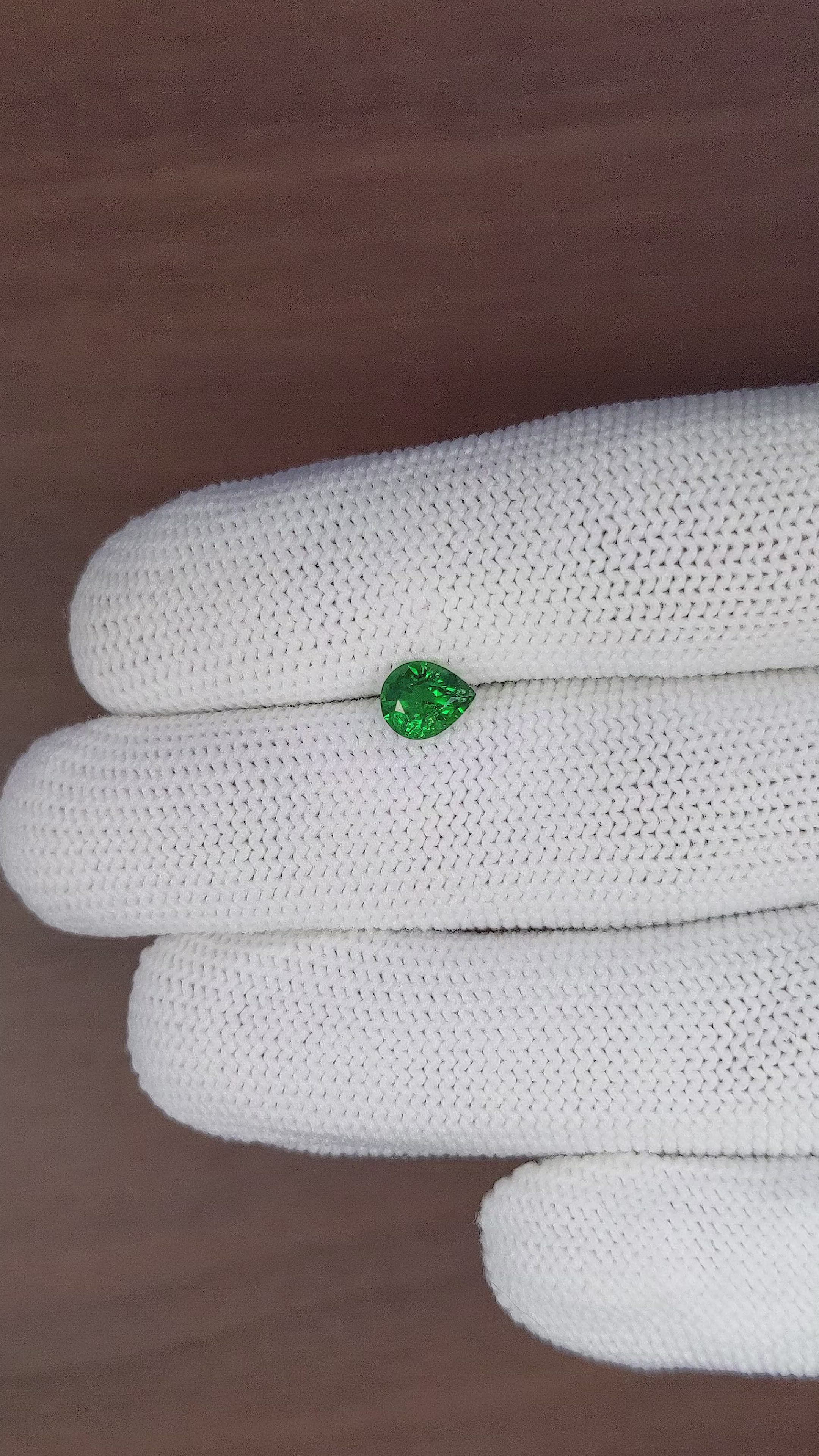 0.77 Ct. Green Tourmaline from Tanzania Size Video