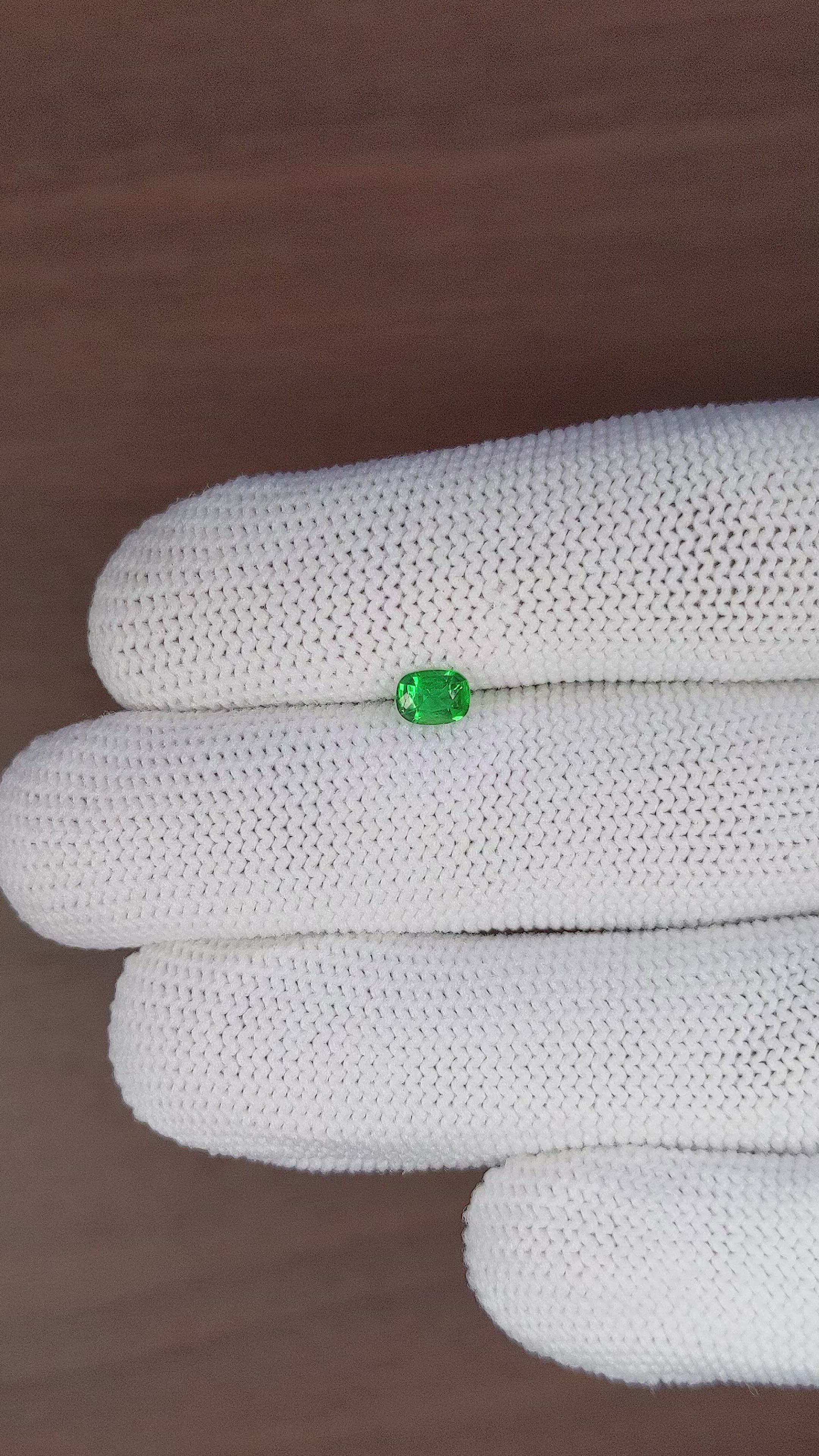 0.31 Ct. Green Tourmaline from Tanzania Size Video