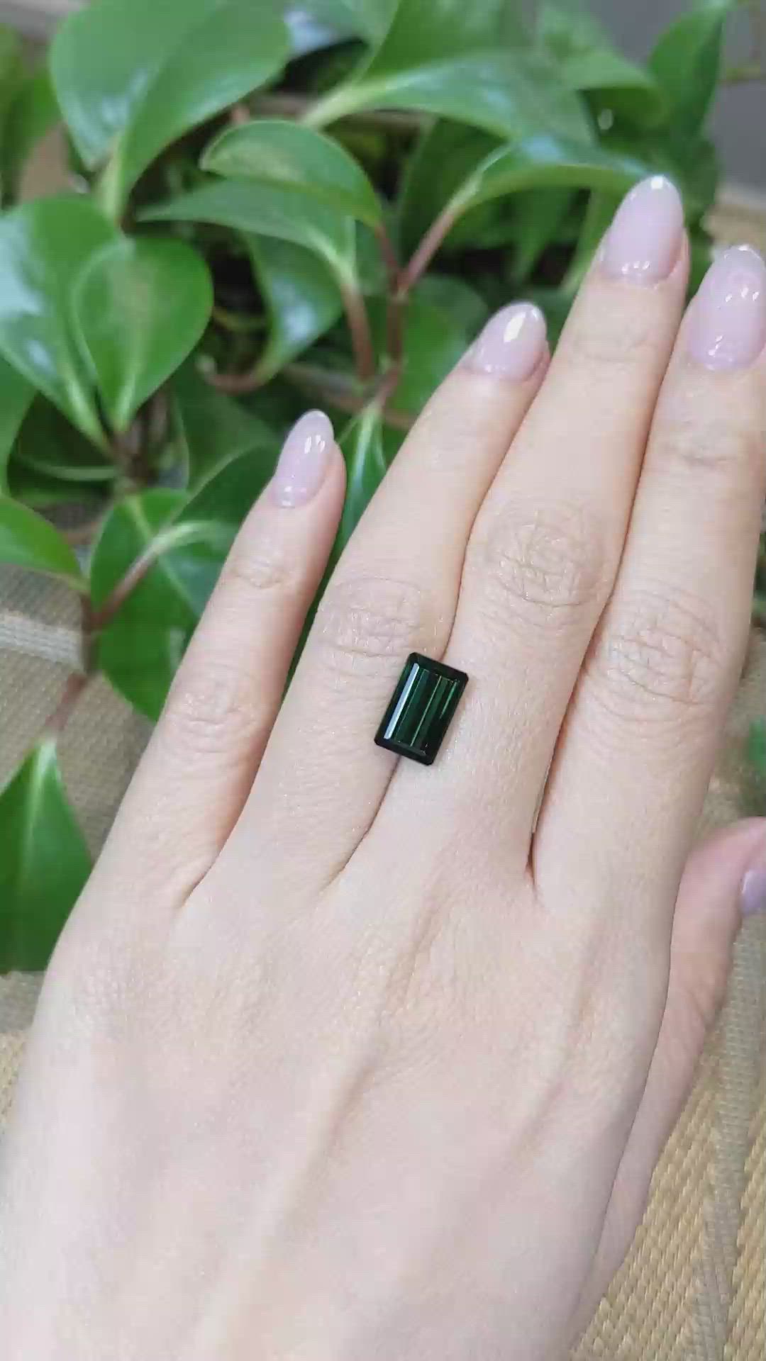 3.75 Ct. Tourmaline from Mozambique Size Video
