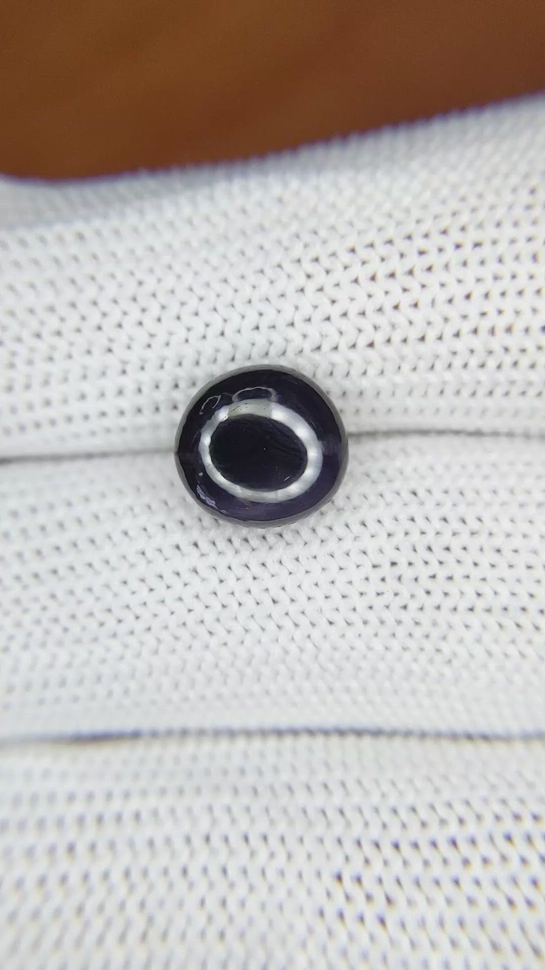 4.64 Ct. Purple Star Spinel from Ceylon (Sri Lanka) Size Video