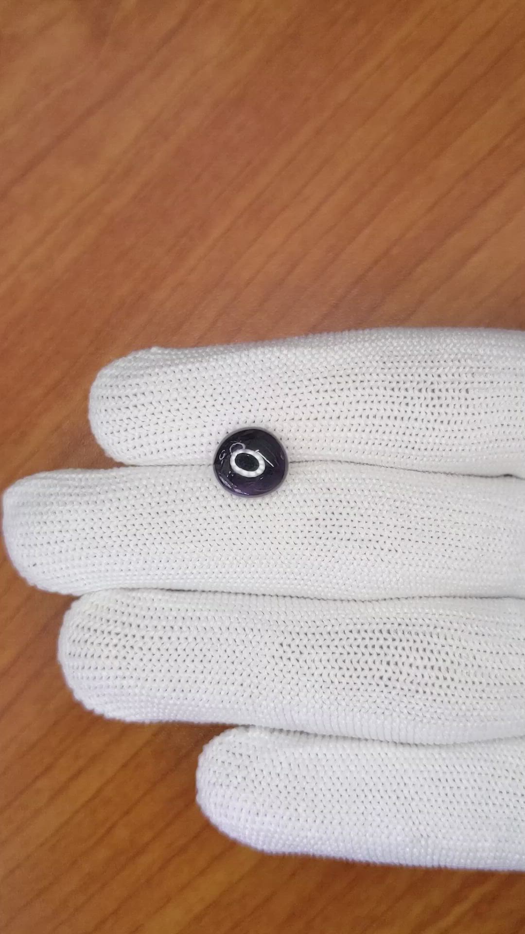 4.64 Ct. Purple Star Spinel from Ceylon (Sri Lanka) Size Video