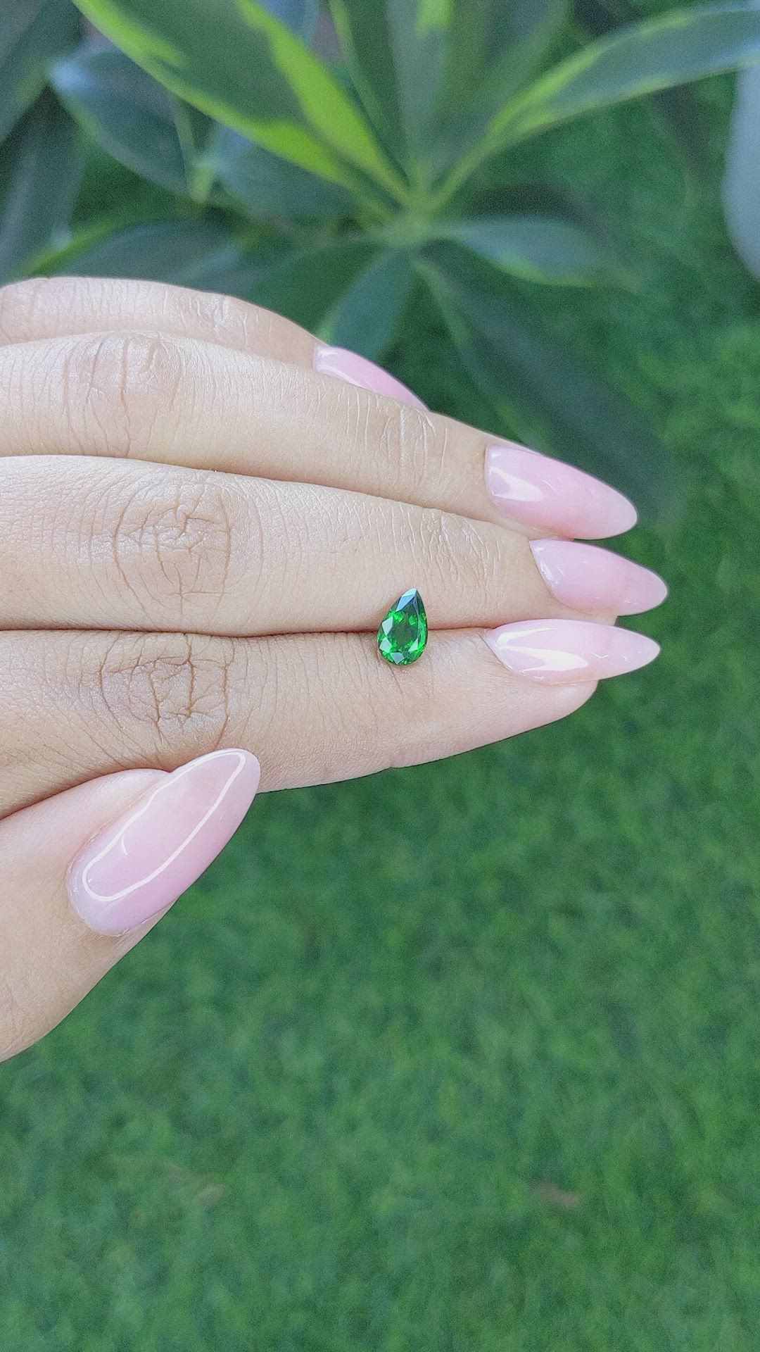 0.72 Ct. Tourmaline from Tanzania Size Video