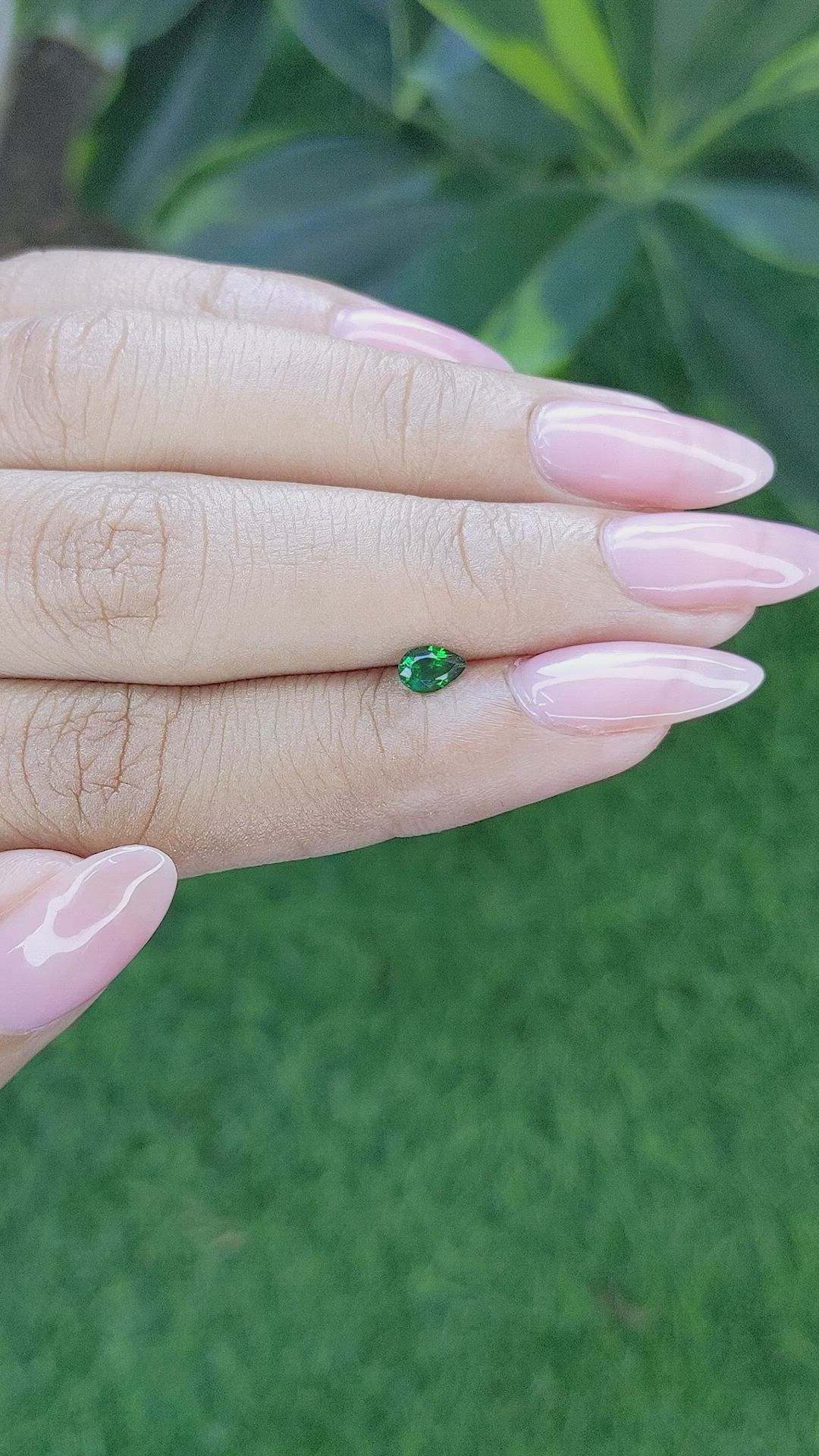 0.27 Ct. Tourmaline from Tanzania Size Video