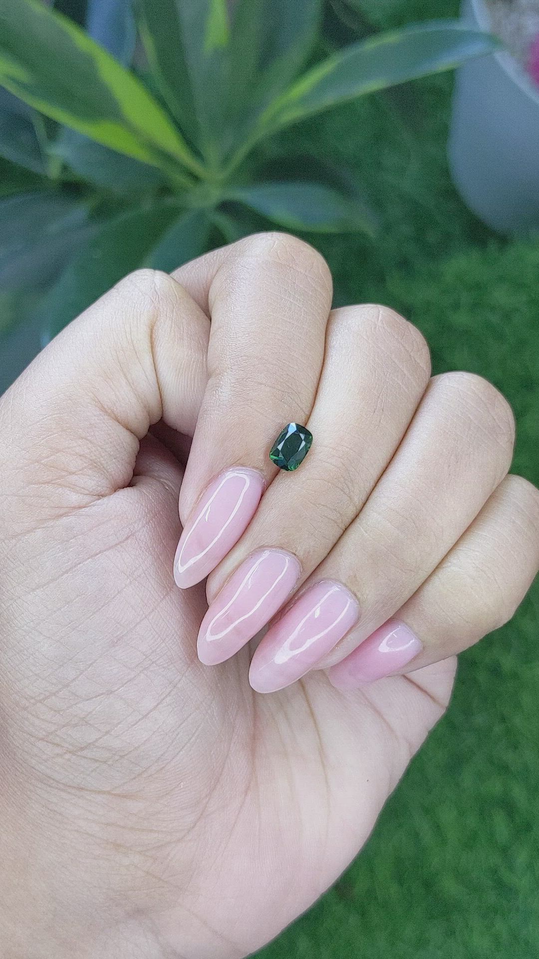 0.79 Ct. Tourmaline from Tanzania Size Video