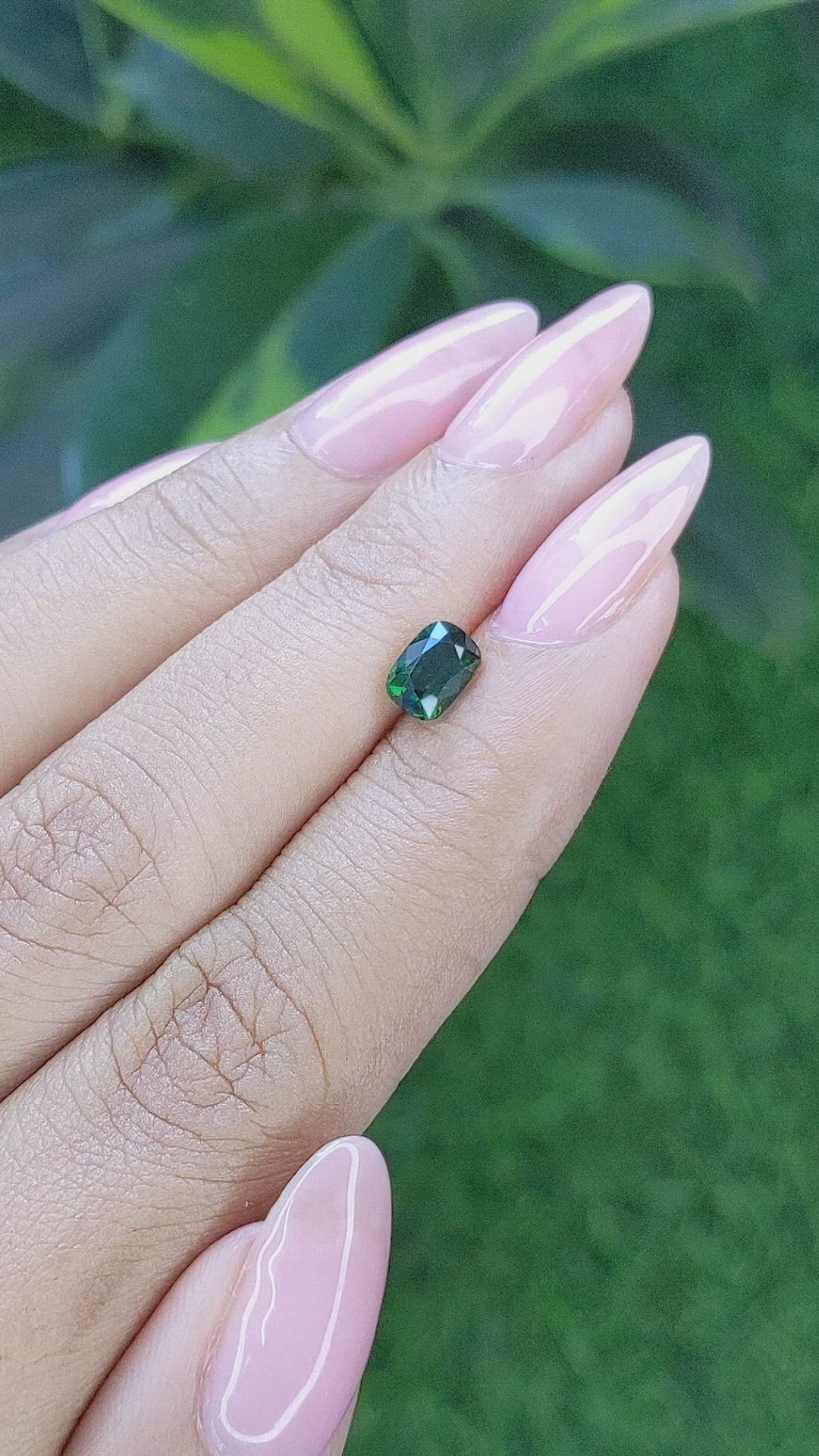 0.79 Ct. Tourmaline from Tanzania Size Video