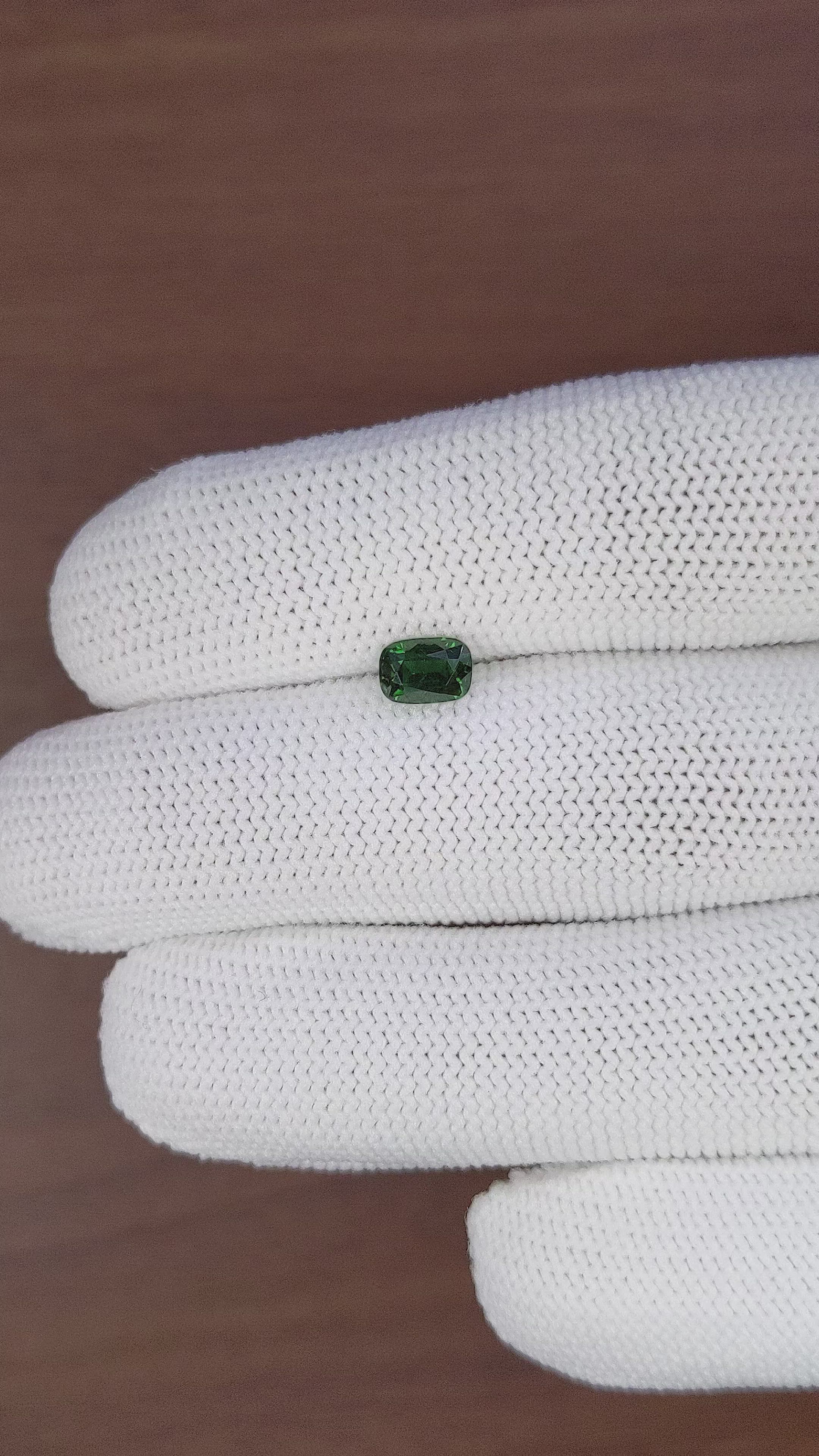 0.79 Ct. Tourmaline from Tanzania Size Video