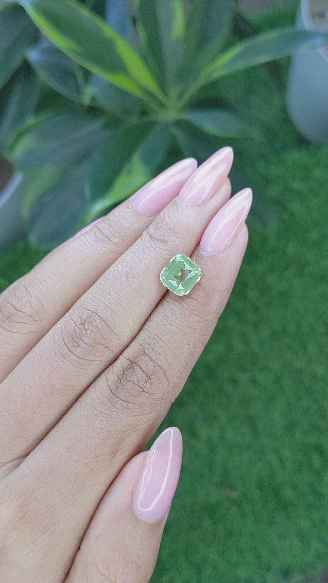 2.88 Ct. Grossular Garnet from Madagascar Size Video