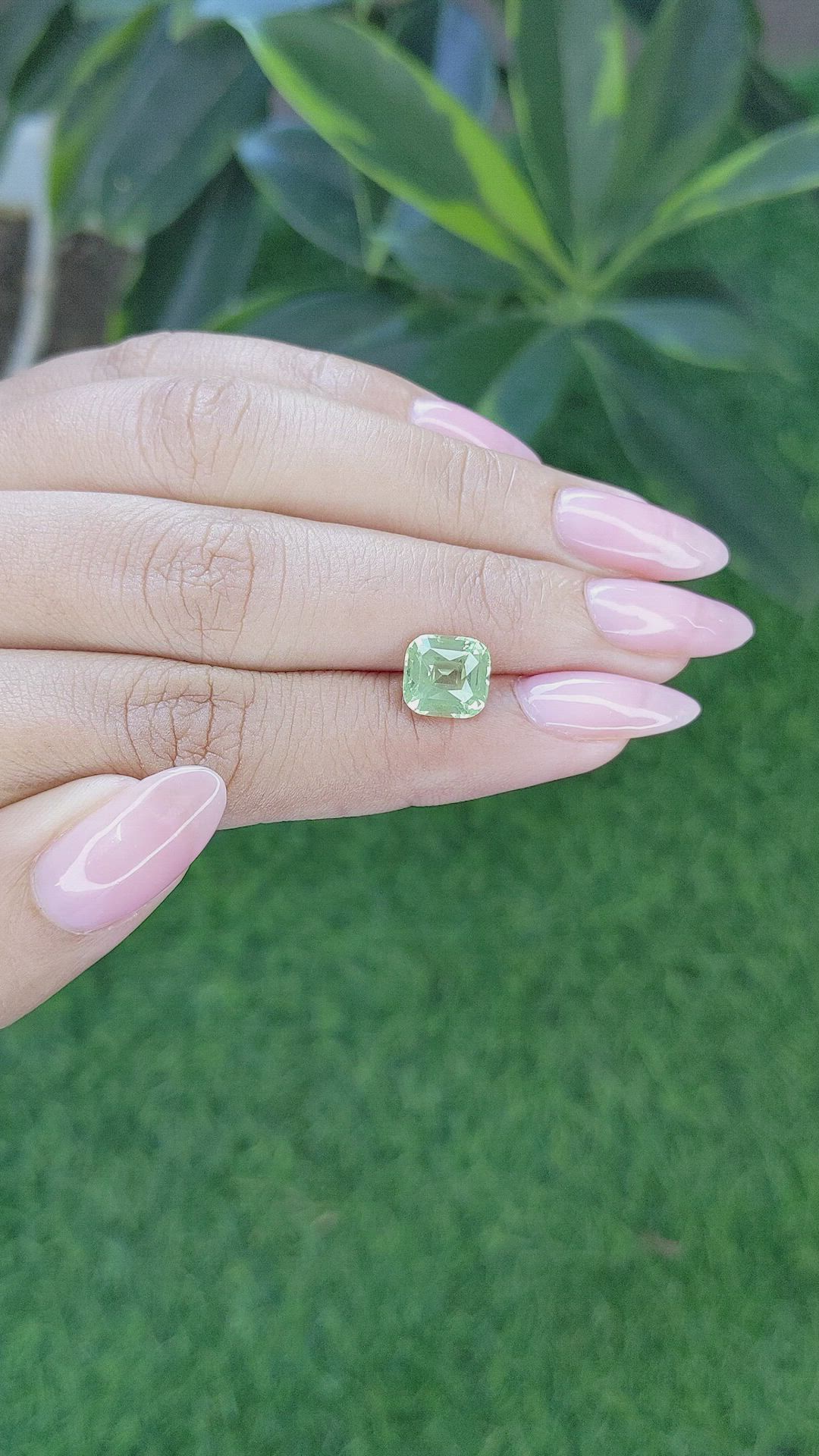 2.88 Ct. Grossular Garnet from Madagascar Size Video