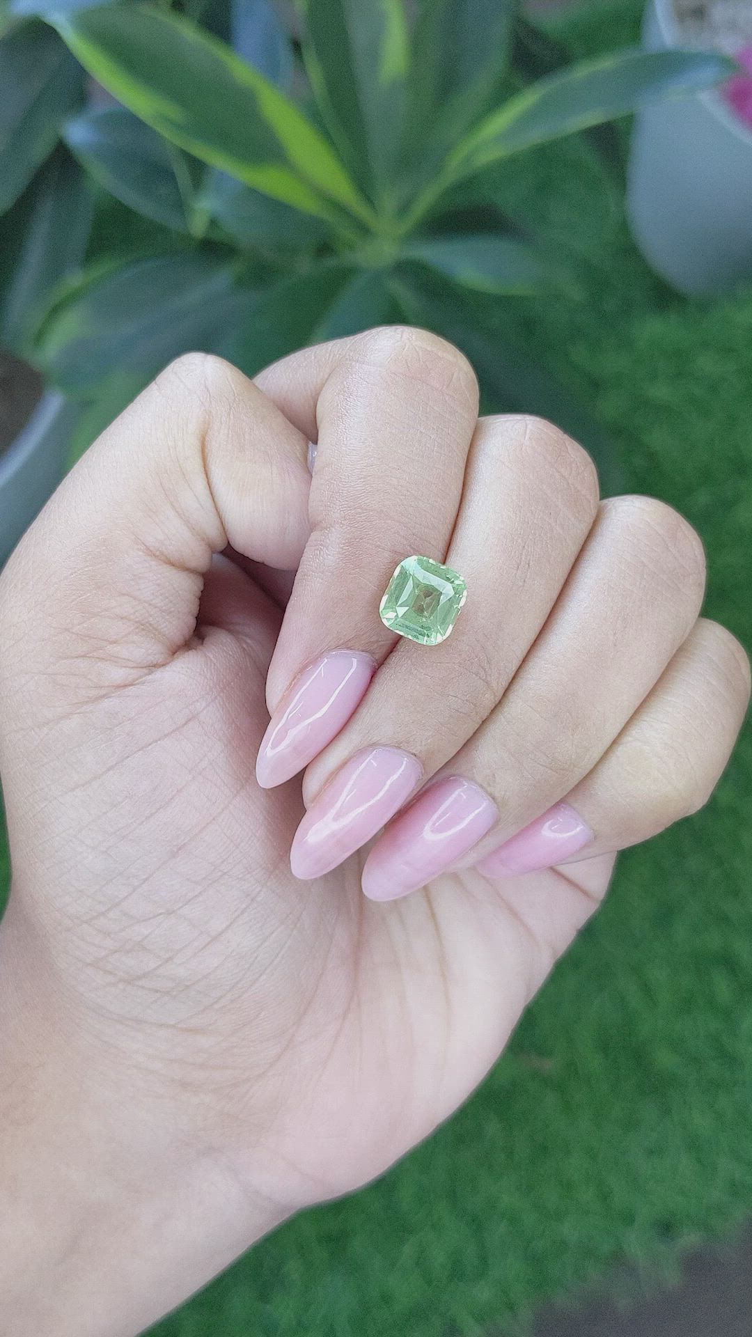 2.88 Ct. Grossular Garnet from Madagascar Size Video