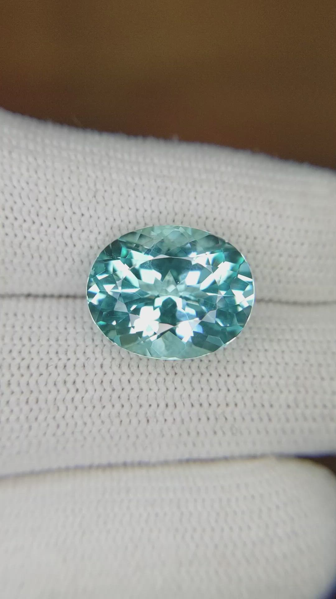 7.11 Ct. Paraiba Tourmaline from Mozambique Size Video