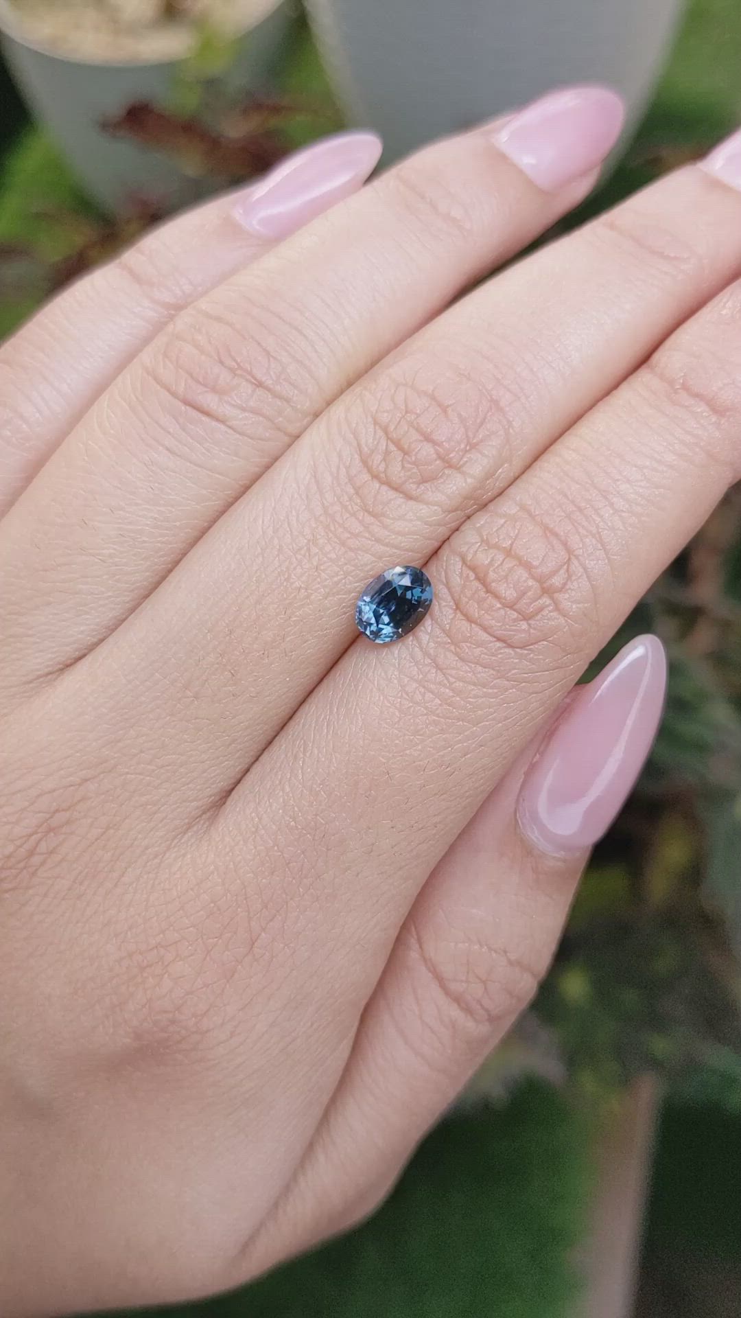 1.20 Ct. Spinel from Ceylon (Sri Lanka) Size Video