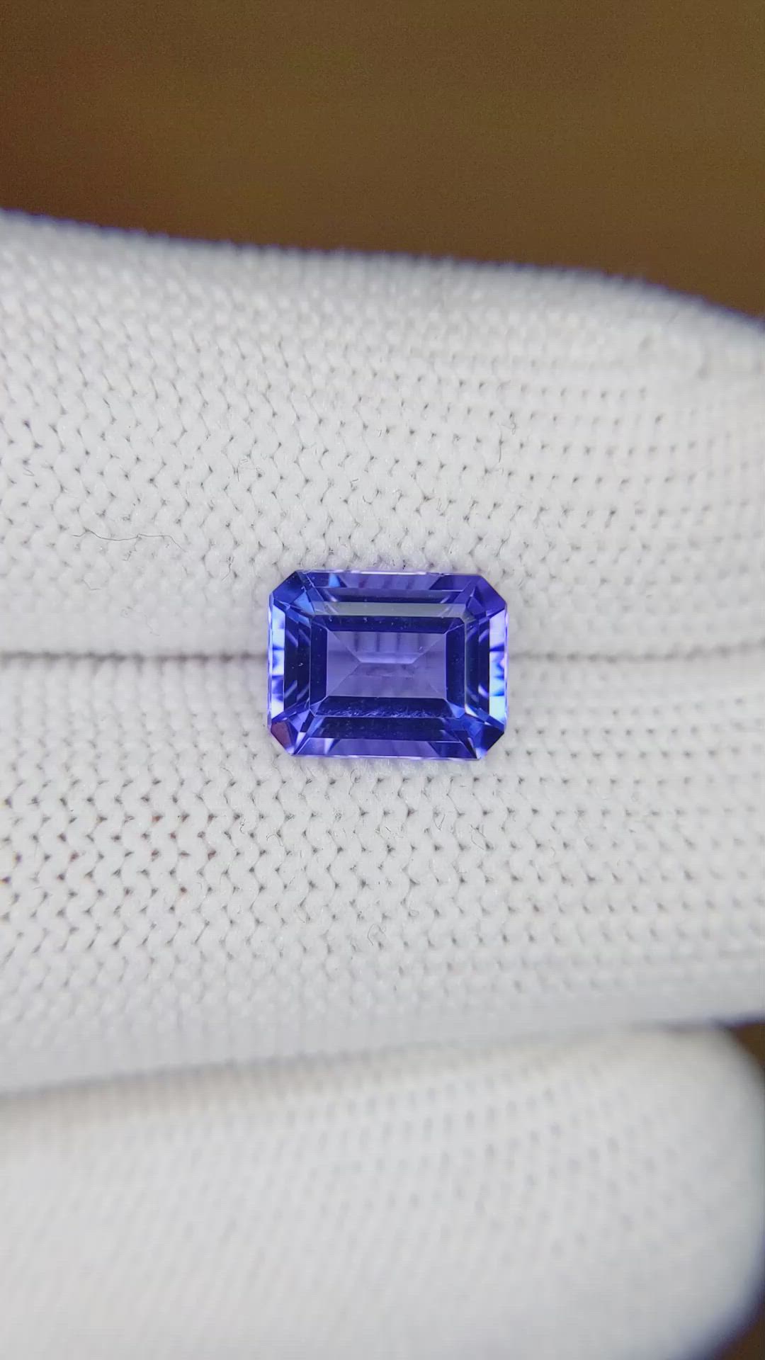 2.52 Ct. Tanzanite from Tanzania Size Video