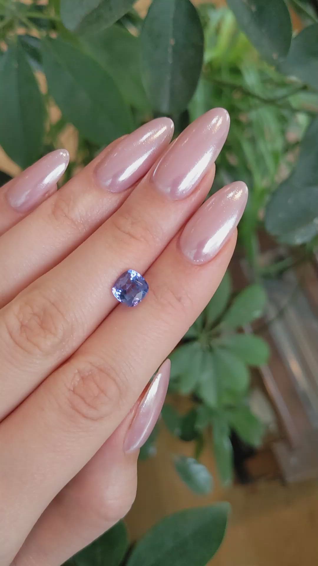 2.09 Ct. Tanzanite from Tanzania Size Video