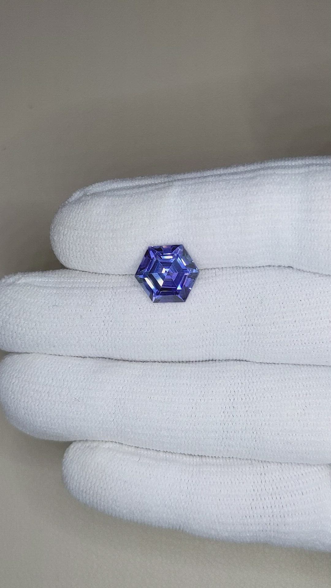 4.88 Ct. Tanzanite from Tanzania Size Video