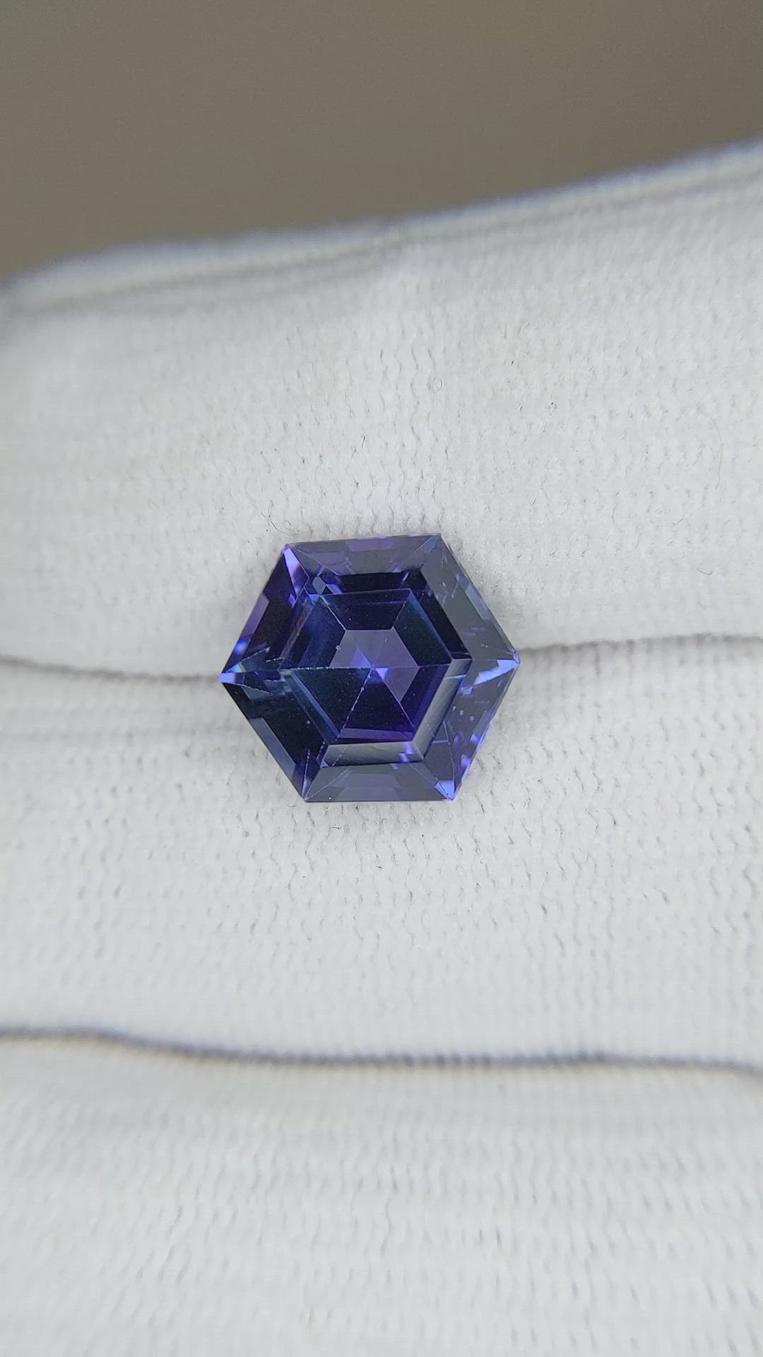 4.88 Ct. Tanzanite from Tanzania Size Video
