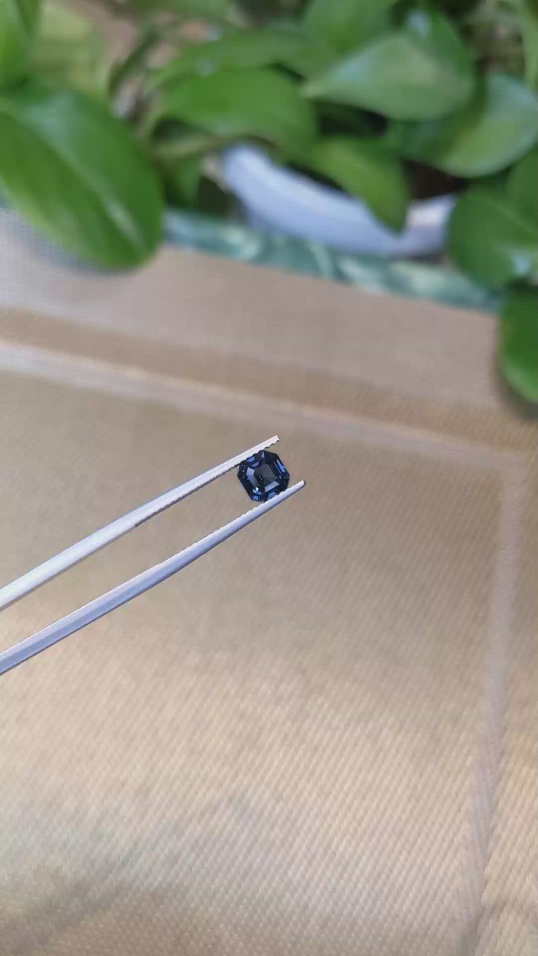 1.25 Ct. Cobalt Spinel from Tanzania Size Video