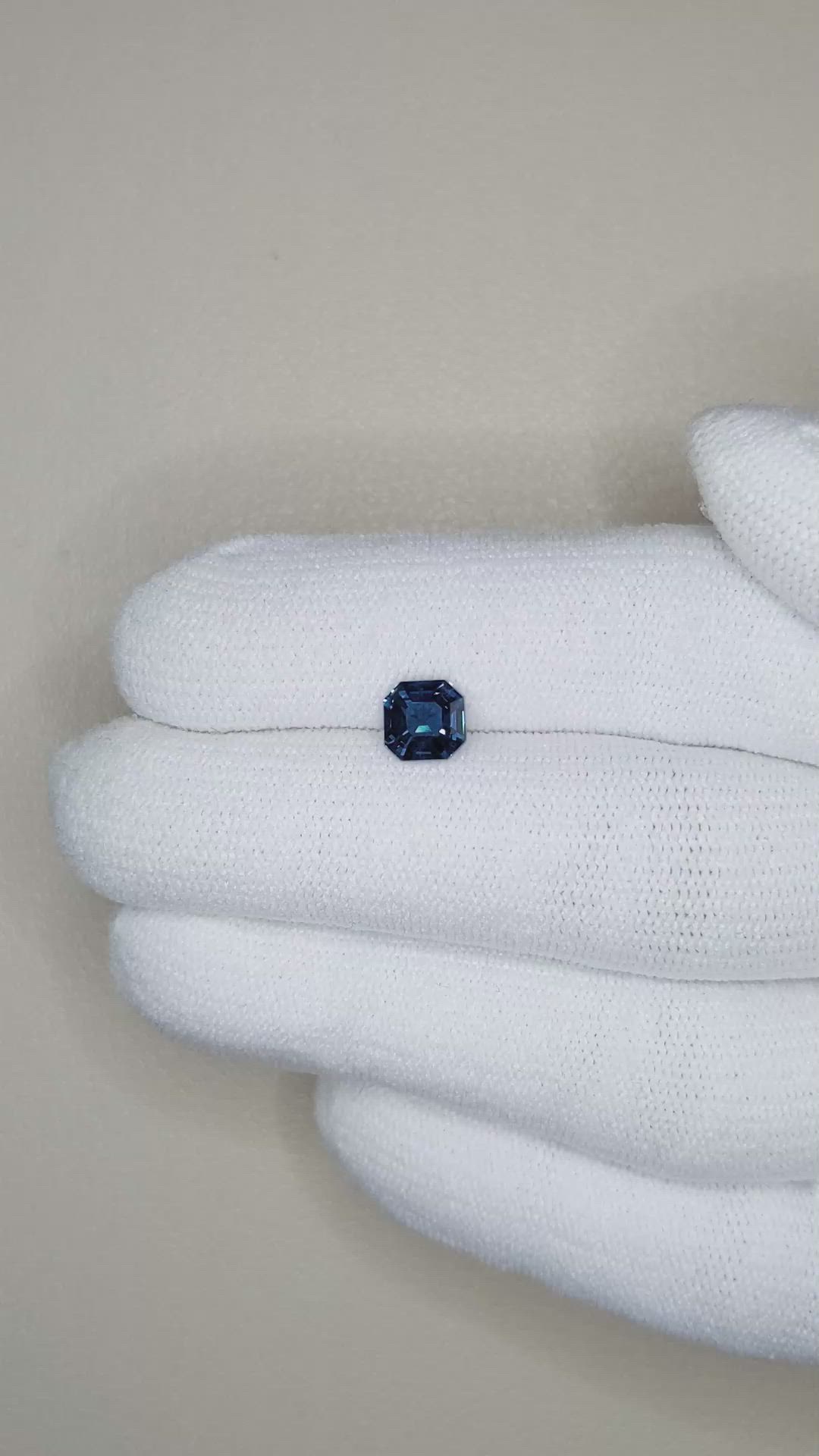 1.25 Ct. Cobalt Spinel from Tanzania Size Video