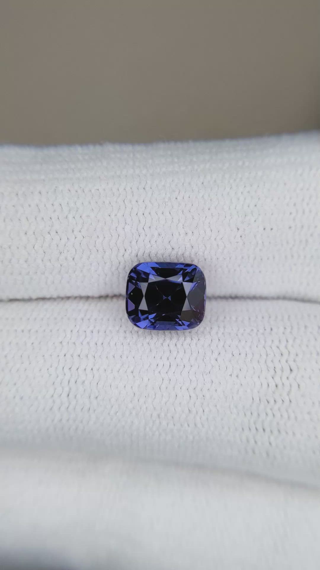 1.99 Ct. Cobalt Spinel from Tanzania Size Video