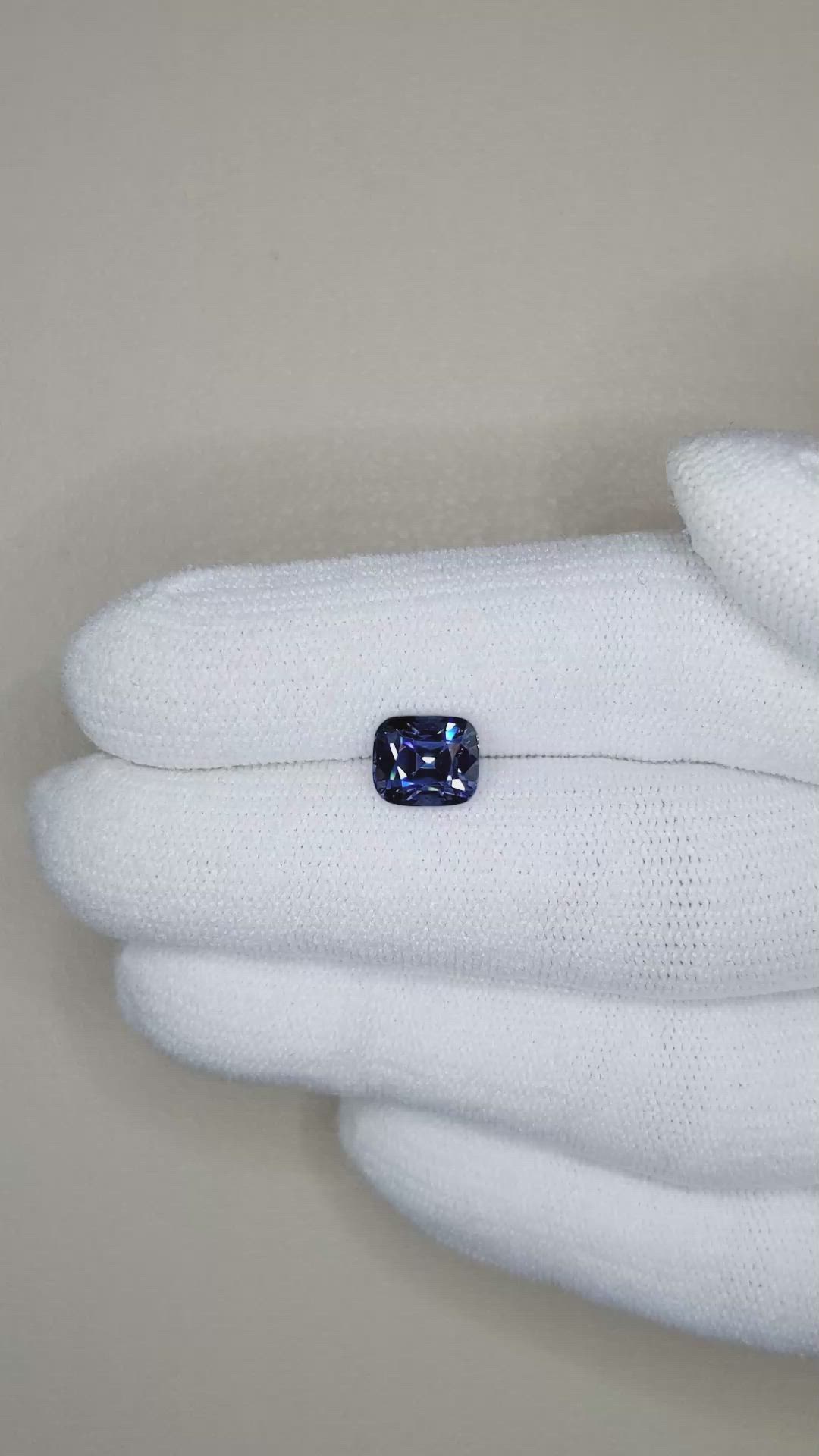 1.99 Ct. Cobalt Spinel from Tanzania Size Video