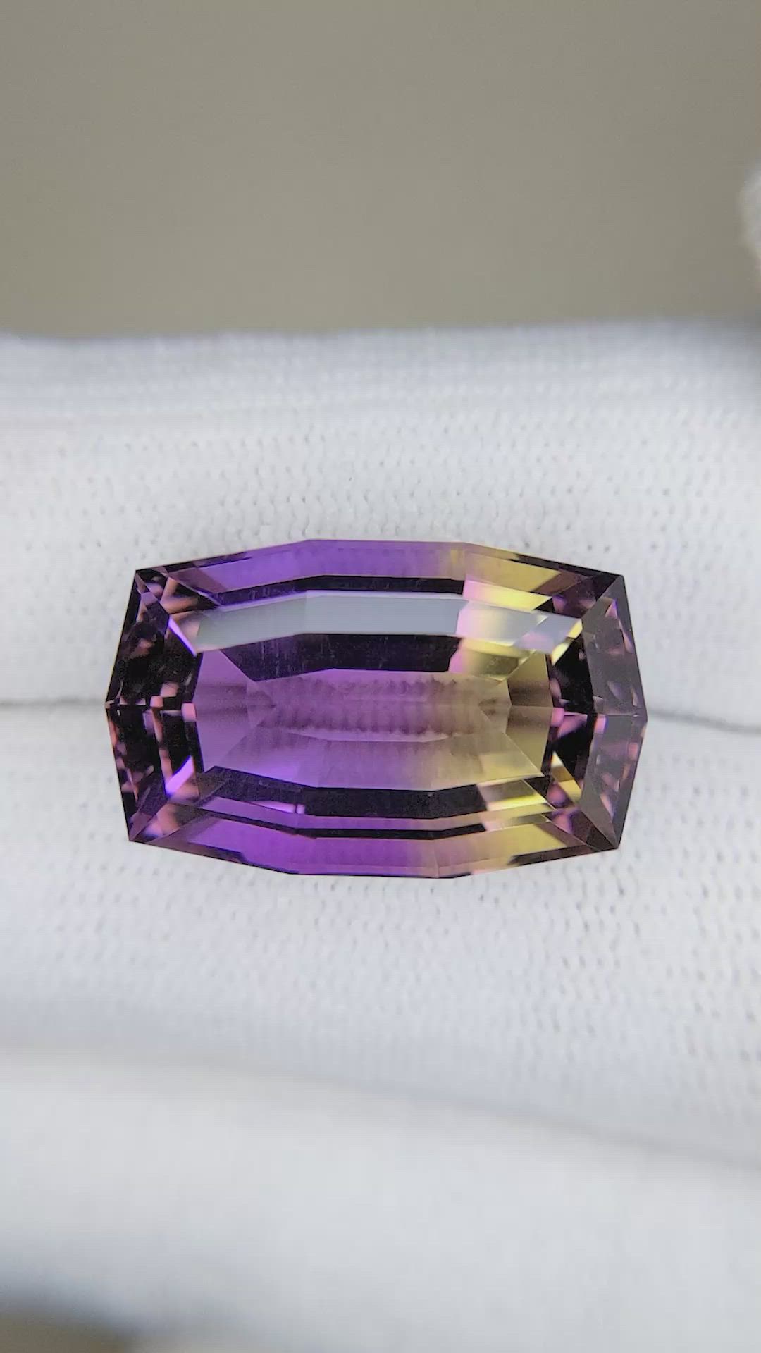 16.40 Ct. Ametrine from Brazil Size Video