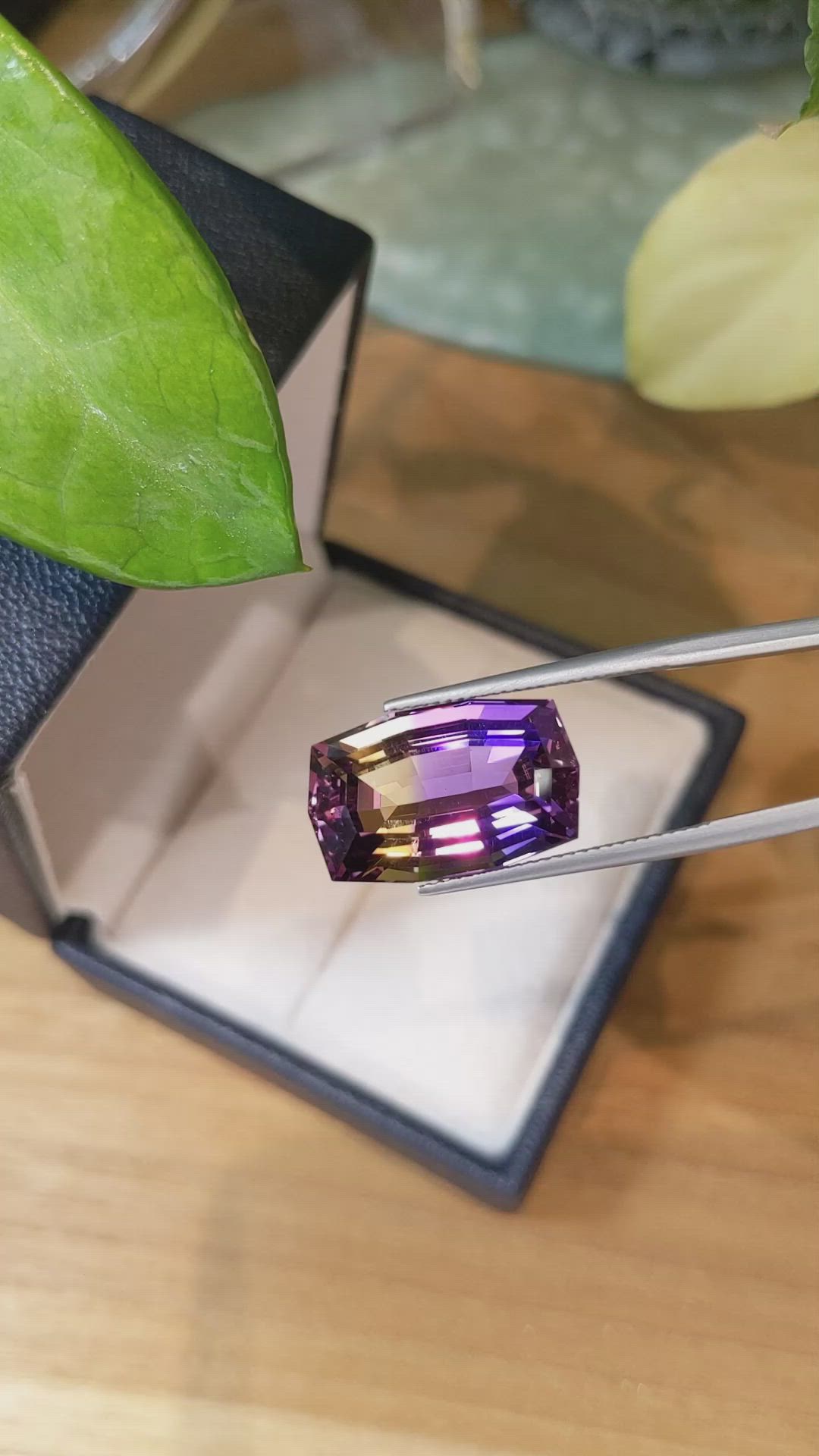 16.40 Ct. Ametrine from Brazil Size Video
