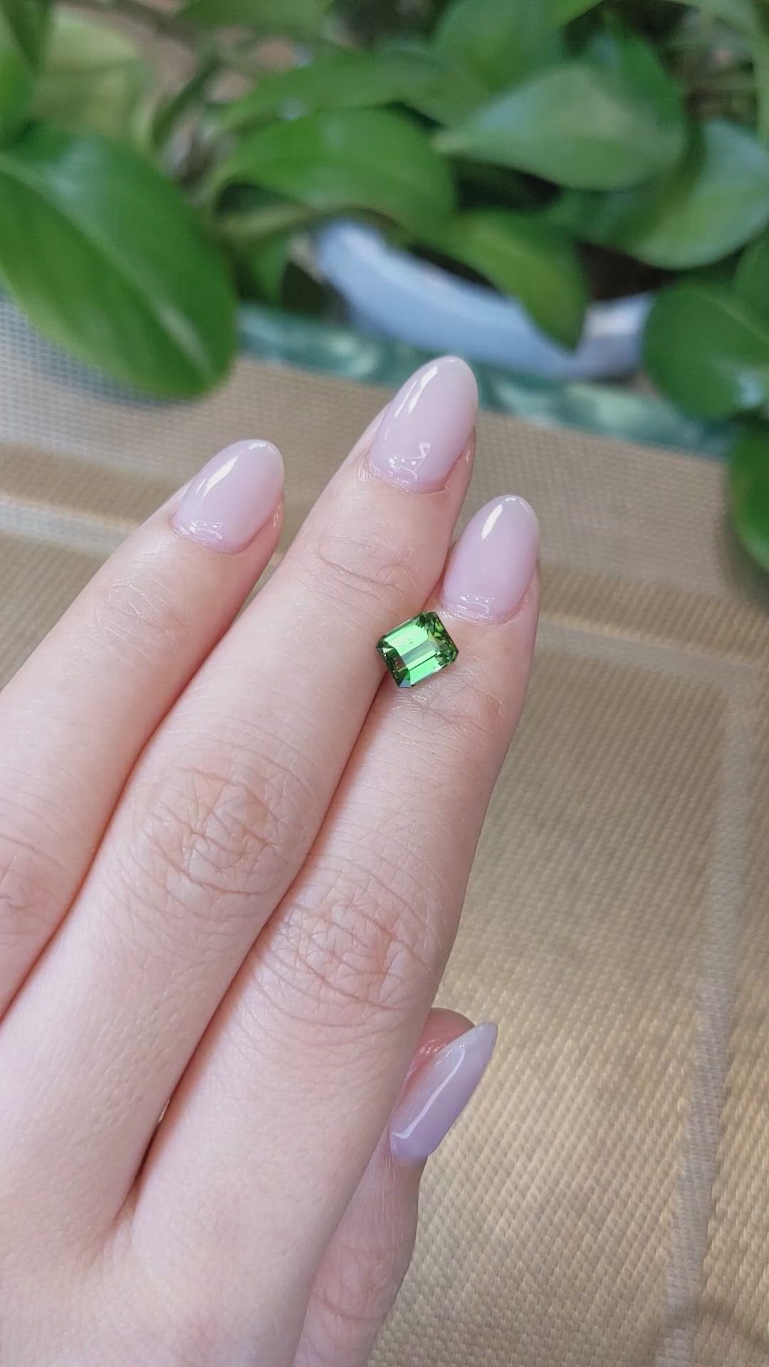 1.33 Ct. Tourmaline from Africa Size Video