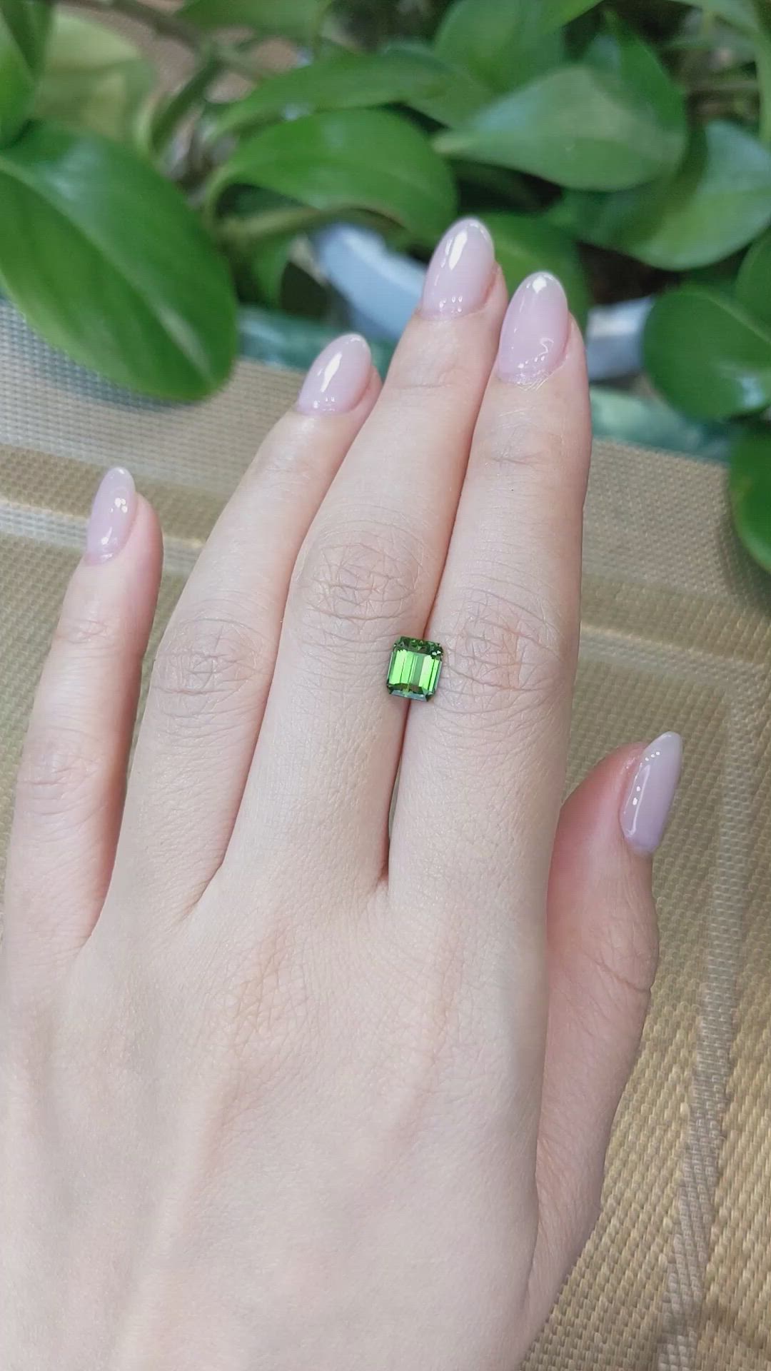 1.33 Ct. Tourmaline from Africa Size Video