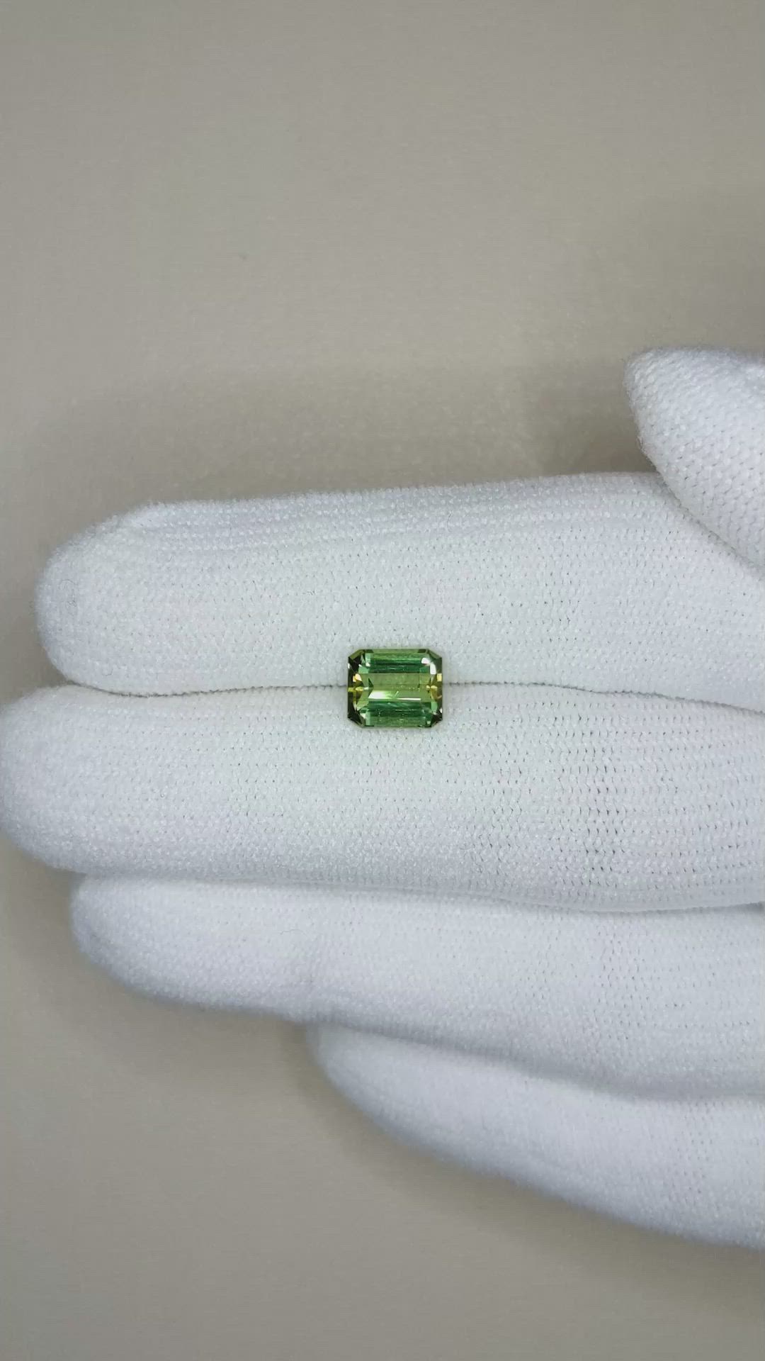 1.33 Ct. Tourmaline from Africa Size Video