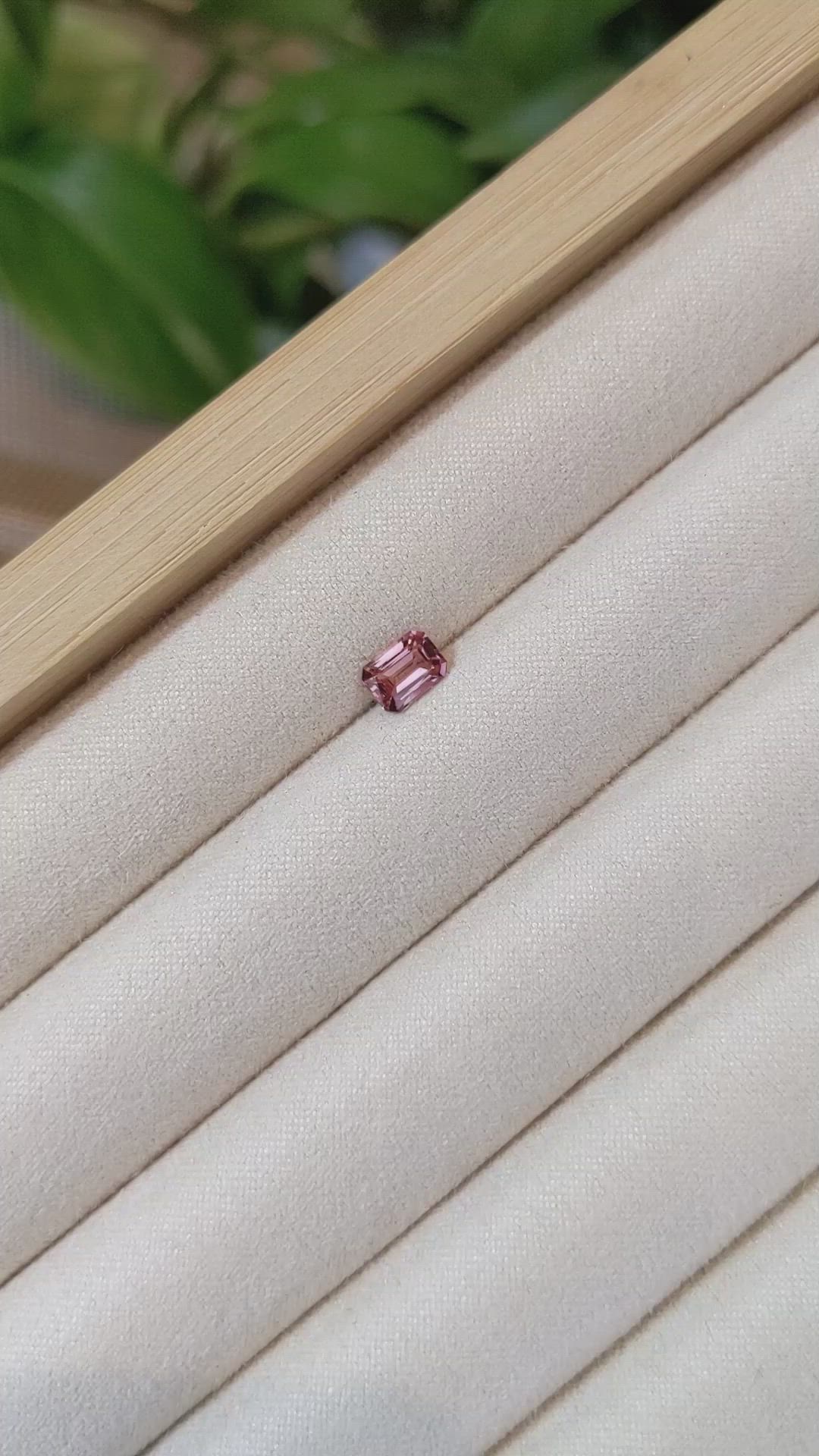 0.64 Ct. Tourmaline from Brazil Size Video