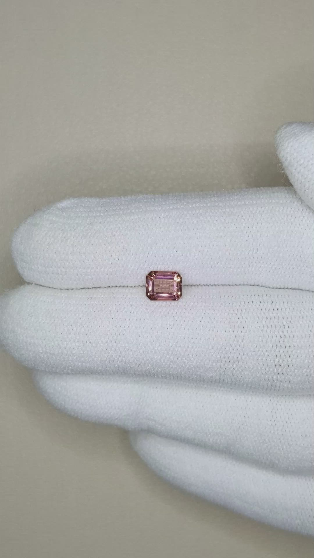 0.59 Ct. Tourmaline from Brazil Size Video