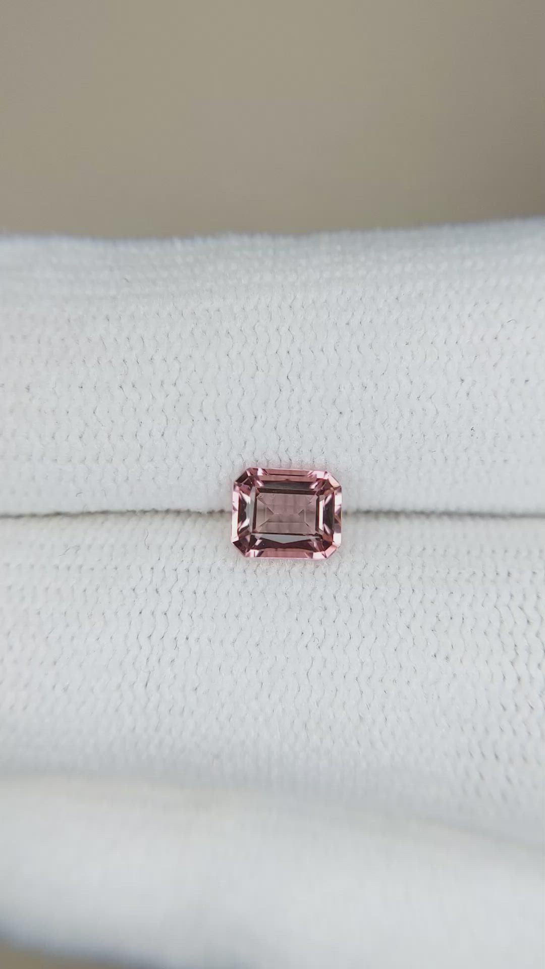 0.59 Ct. Tourmaline from Brazil Size Video
