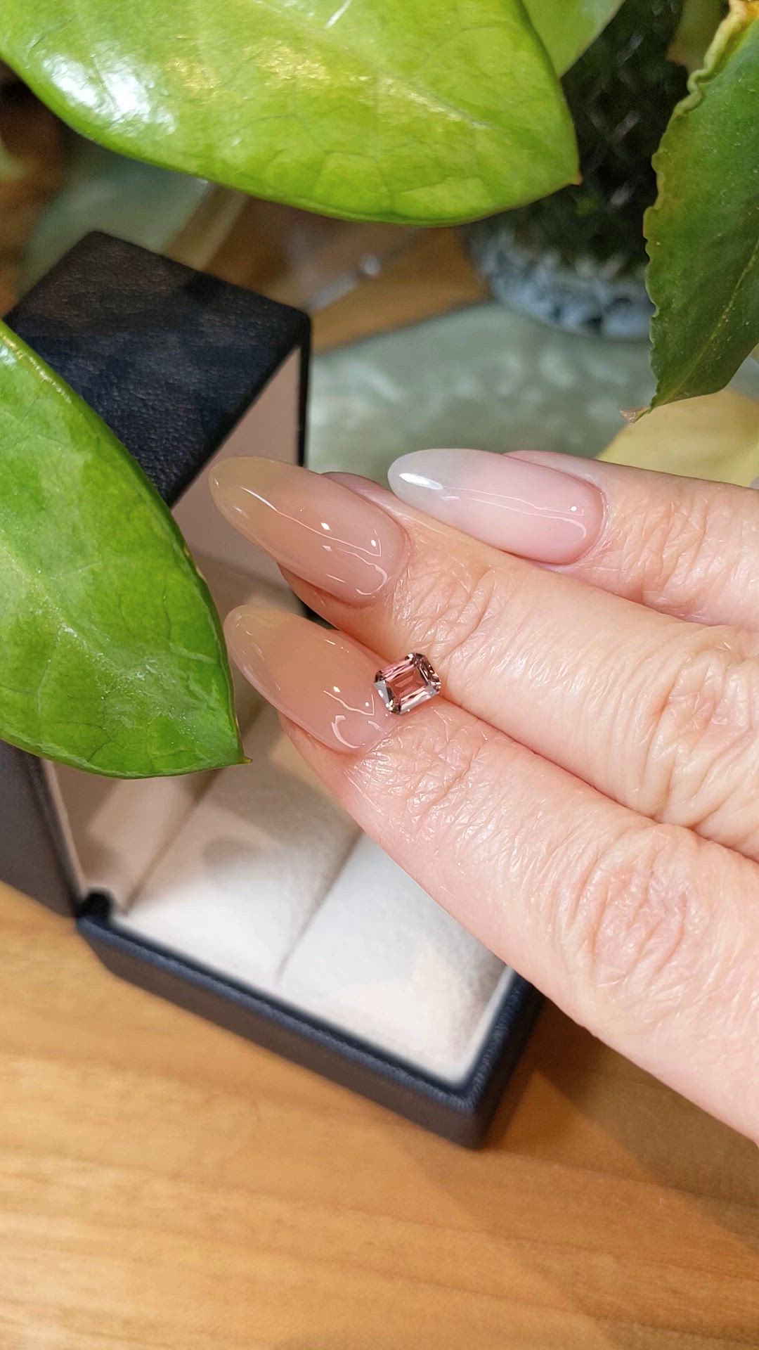 0.59 Ct. Tourmaline from Brazil Size Video