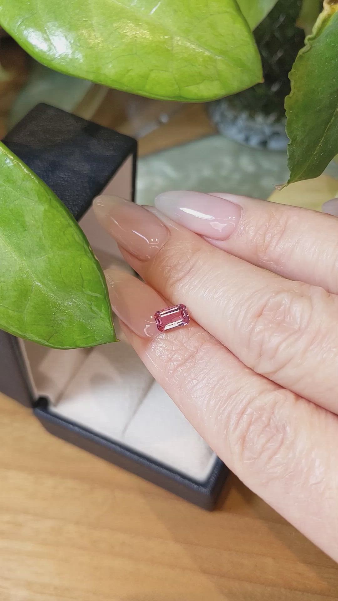 0.78 Ct. Tourmaline from Brazil Size Video