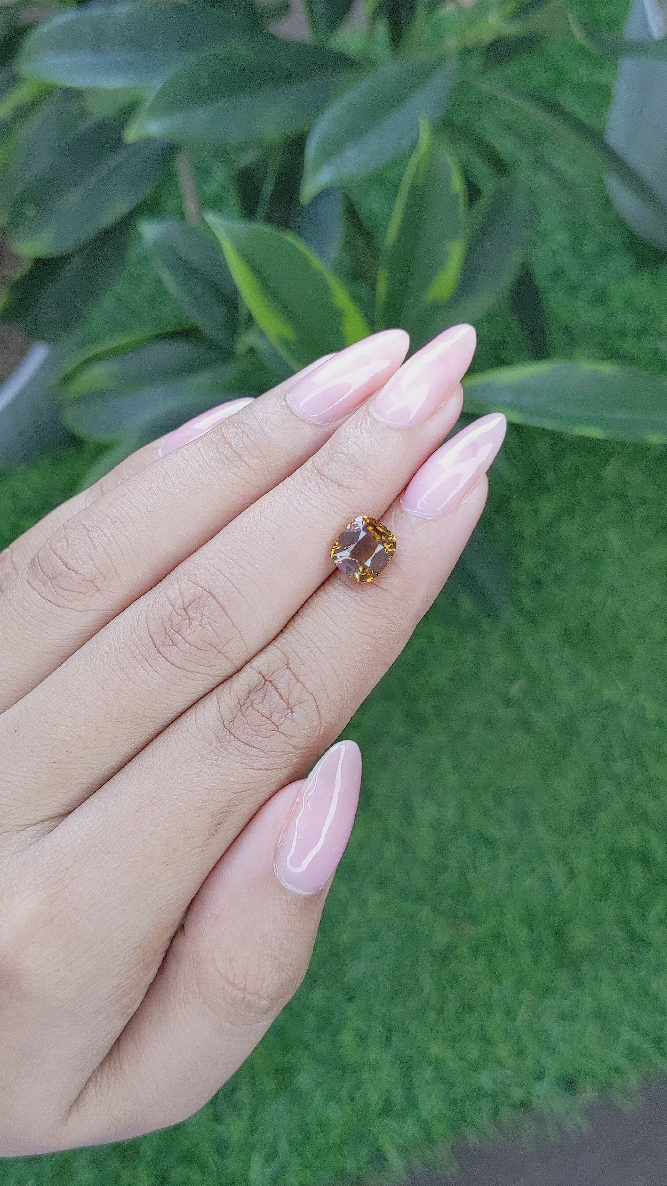 2.98 Ct. Chrysoberyl from Tanzania Size Video