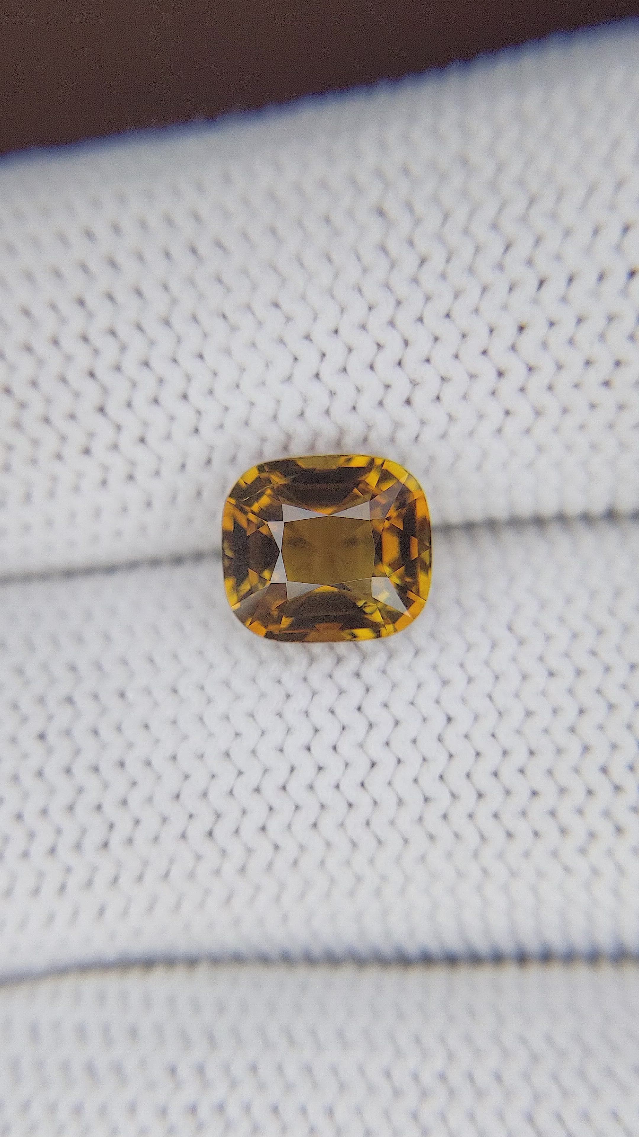 2.98 Ct. Chrysoberyl from Tanzania Size Video