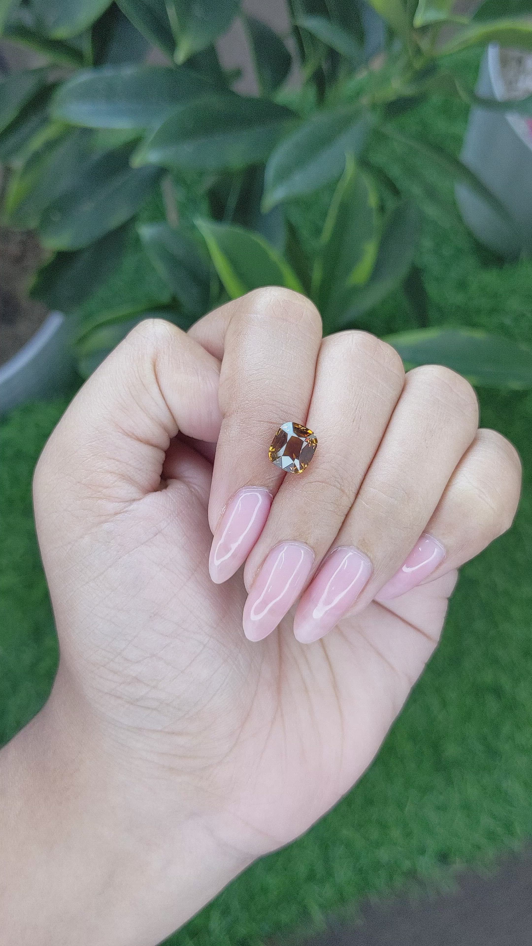 2.98 Ct. Chrysoberyl from Tanzania Size Video