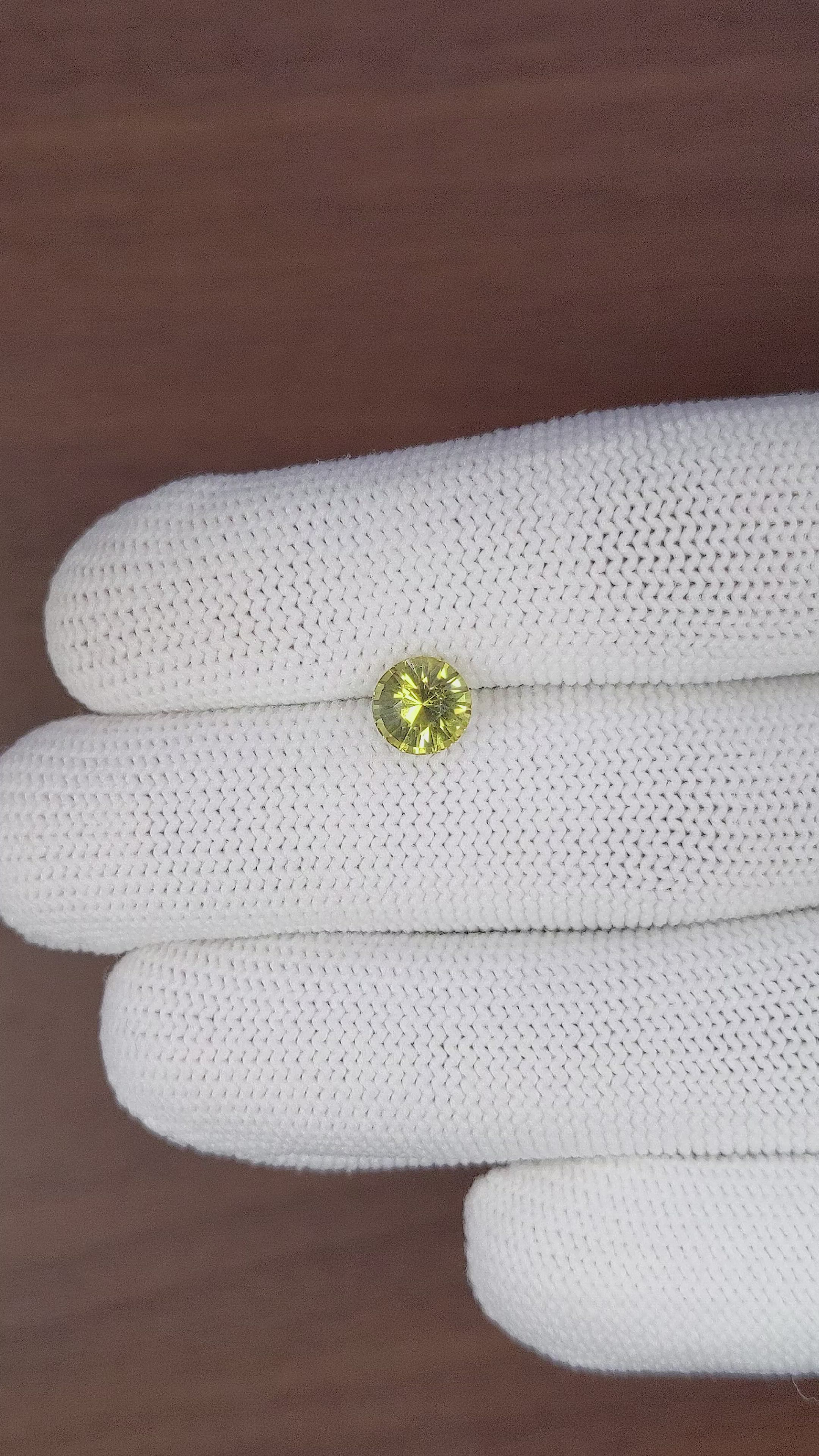 1.69 Ct. Chrysoberyl from Tanzania Size Video