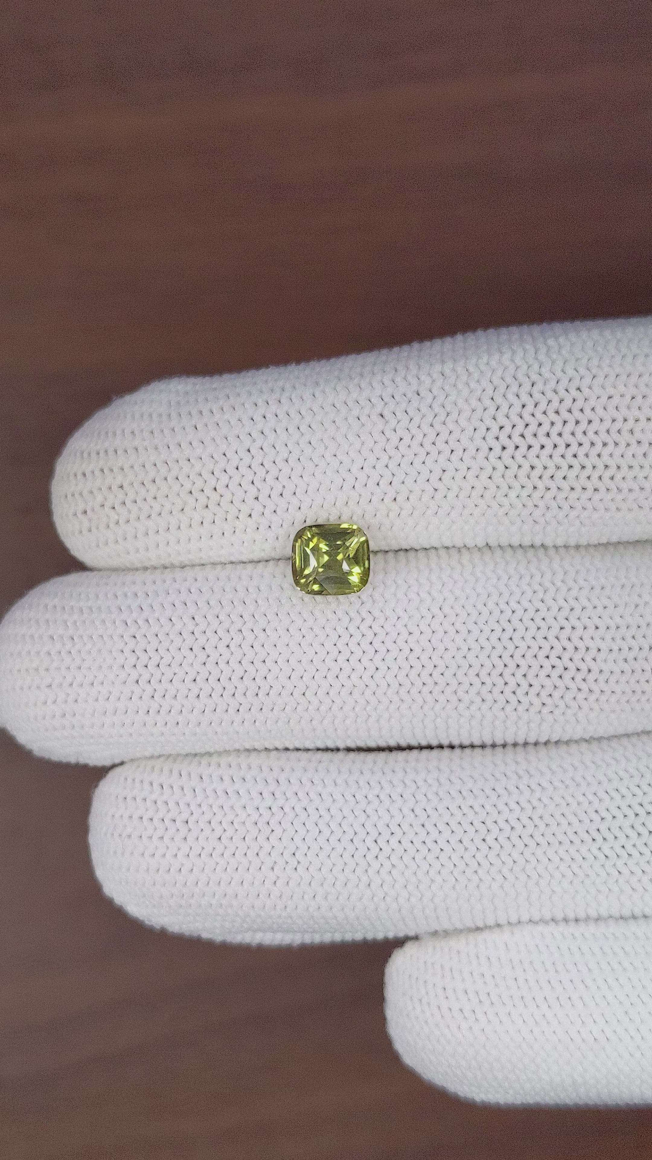 1.84 Ct. Chrysoberyl from Tanzania Size Video